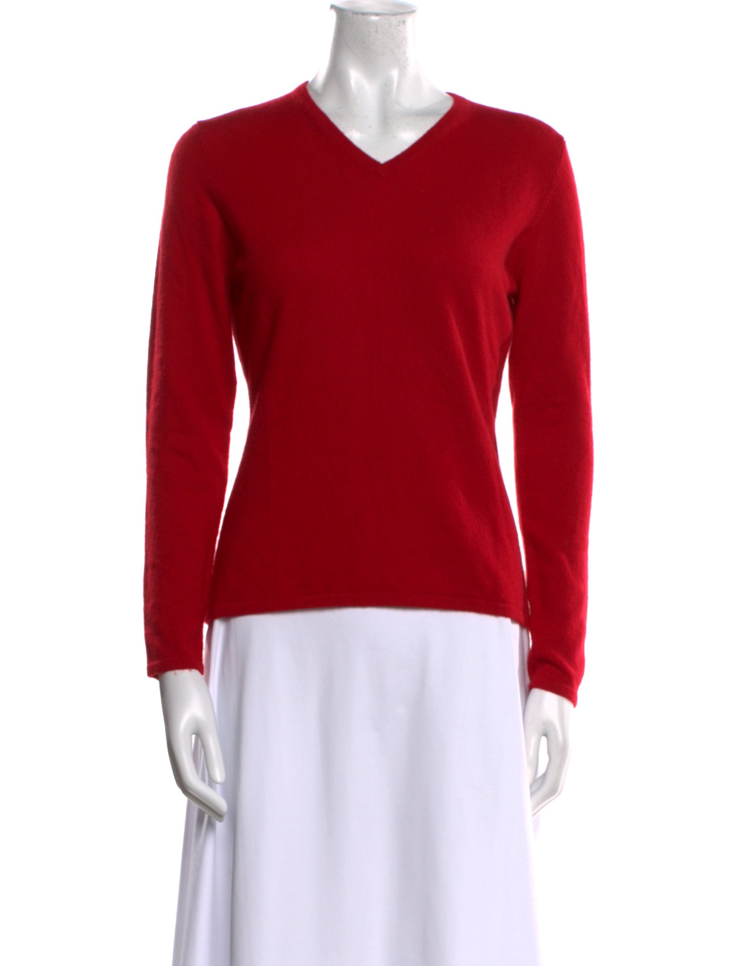 Neiman Marcus Cashmere V-Neck Sweater