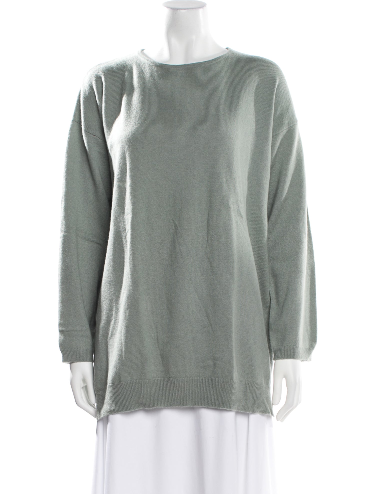 Neiman Marcus Cashmere Bateau Neckline Sweater
