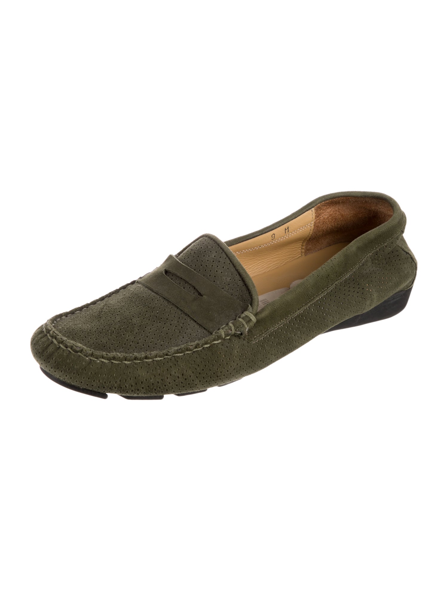 Neiman Marcus Suede Loafers