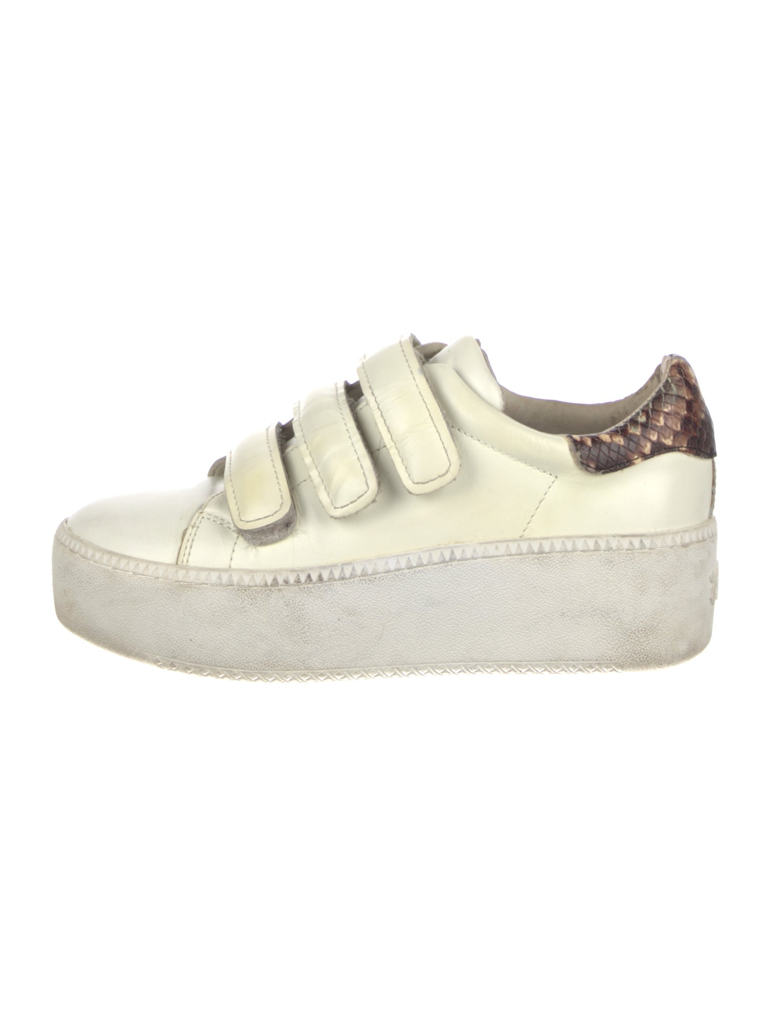 Neiman Marcus Leather Sneakers