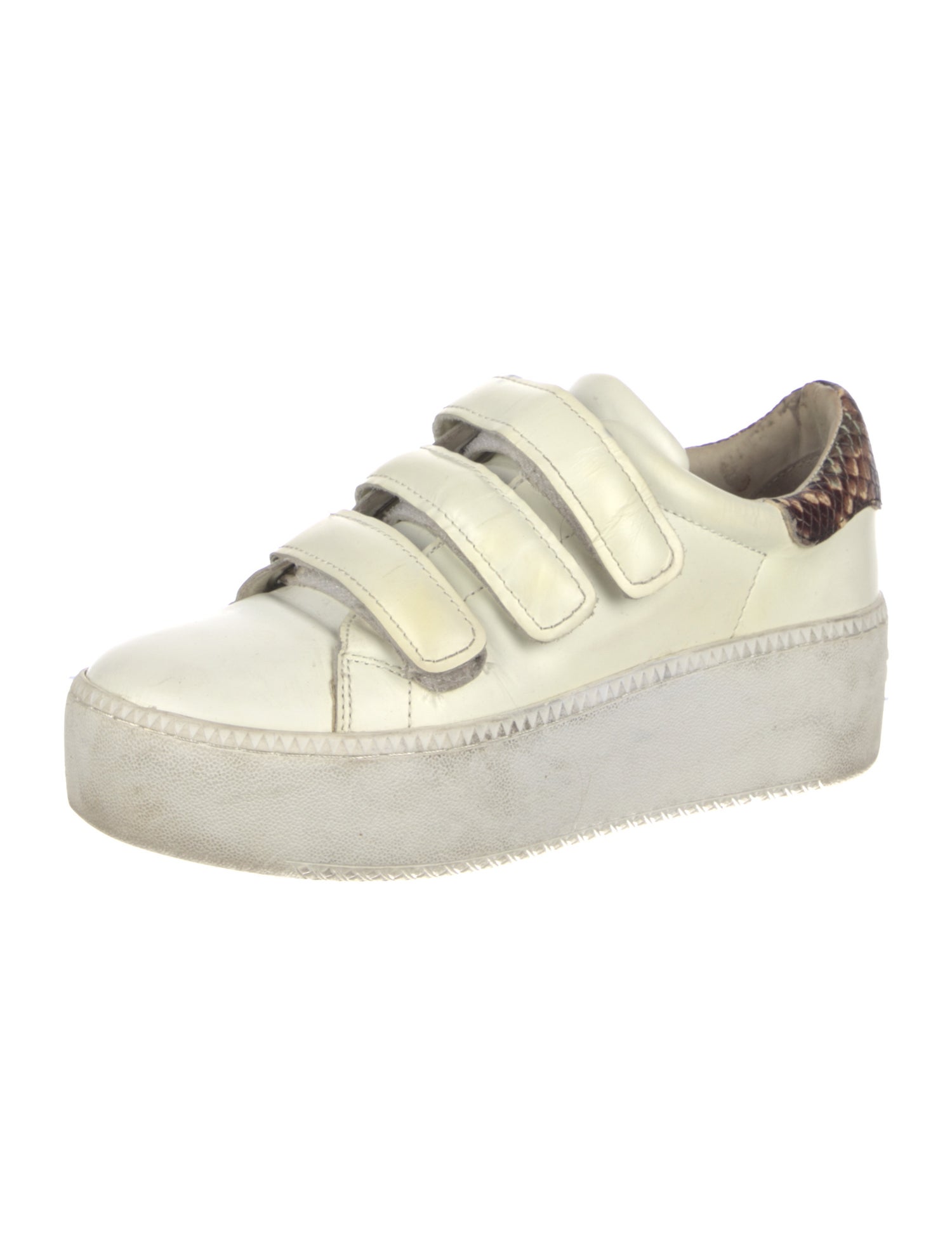 Neiman Marcus Leather Sneakers