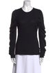 Neiman Marcus Cashmere Crew Neck Sweatshirt