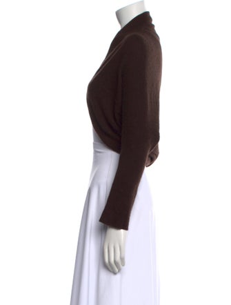 Neiman Marcus Cashmere Open Front Sweater