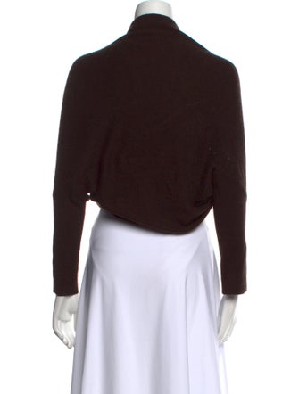 Neiman Marcus Cashmere Open Front Sweater