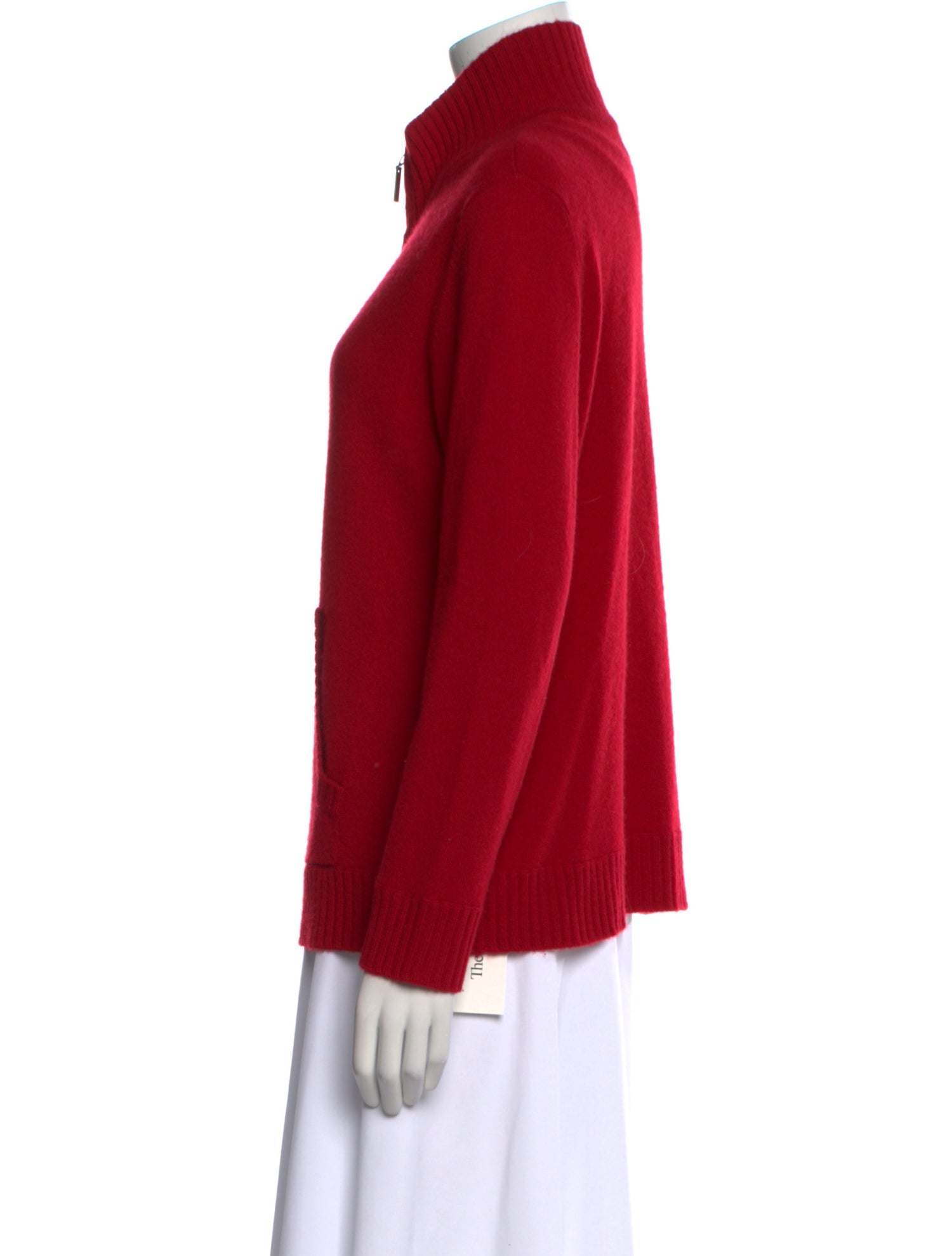 Neiman Marcus Cashmere Mock Neck Sweater