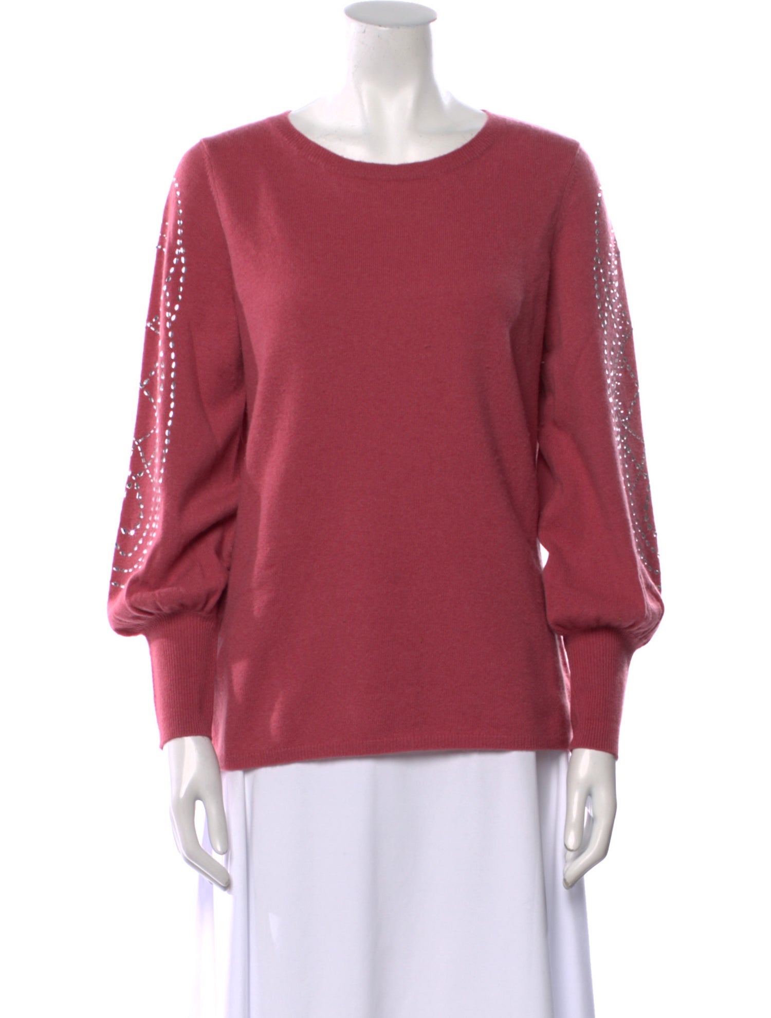Neiman Marcus Cashmere Scoop Neck Sweater