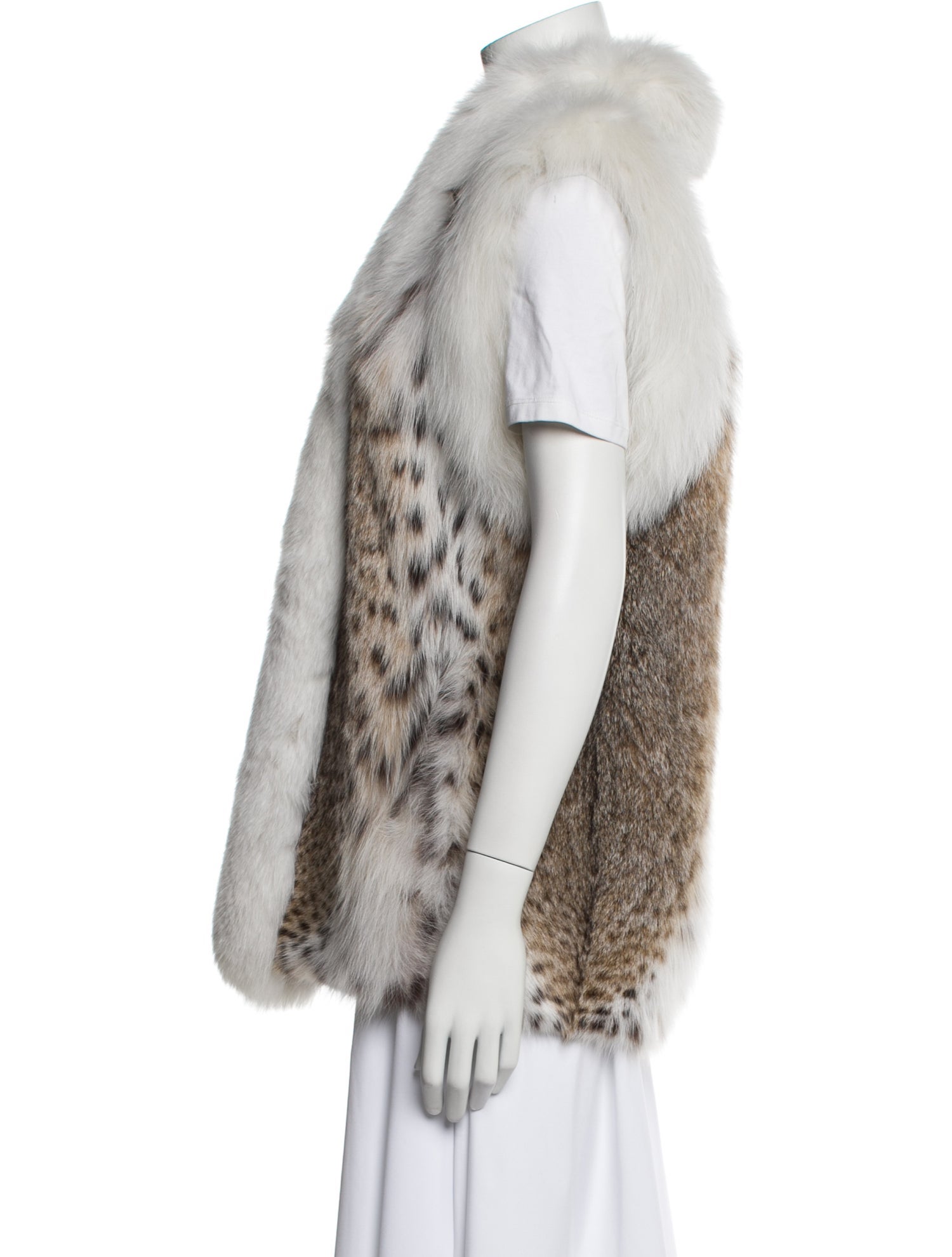 Zandra Rhodes x Neiman Marcus Lynx Vest