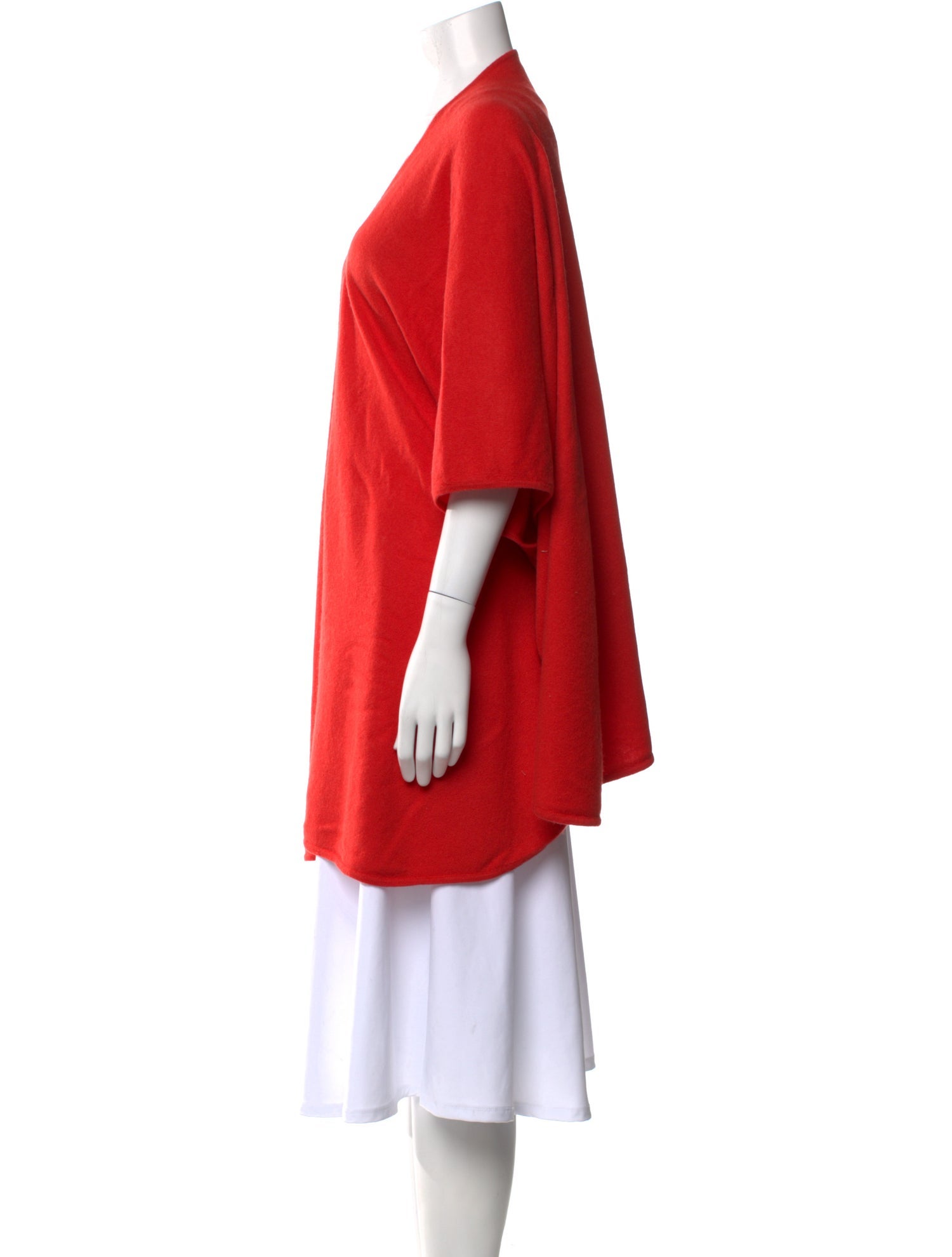 Neiman Marcus Cashmere Open Front Sweater