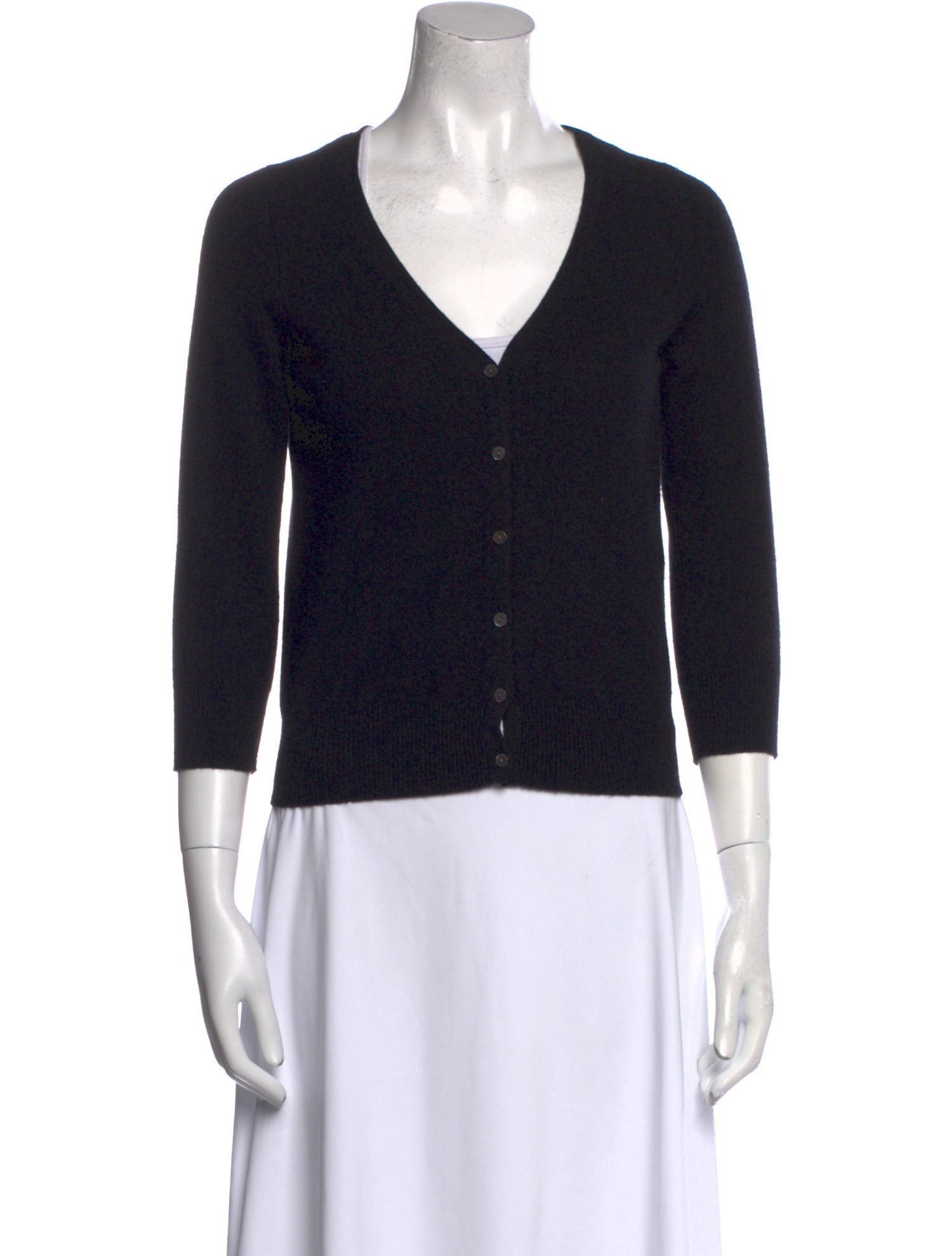 Neiman Marcus Cashmere V-Neck Sweater