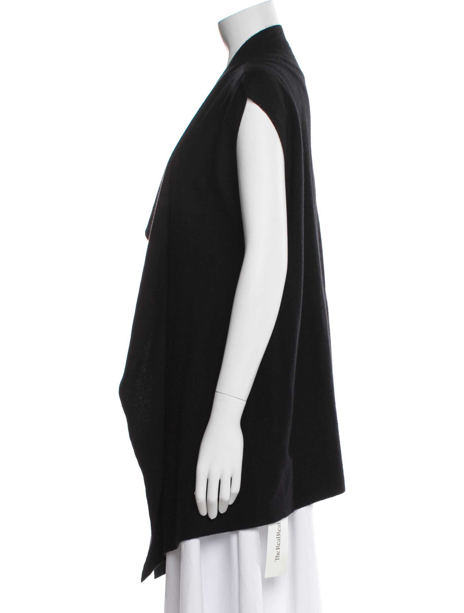 Neiman Marcus Cashmere Open Front Sweater