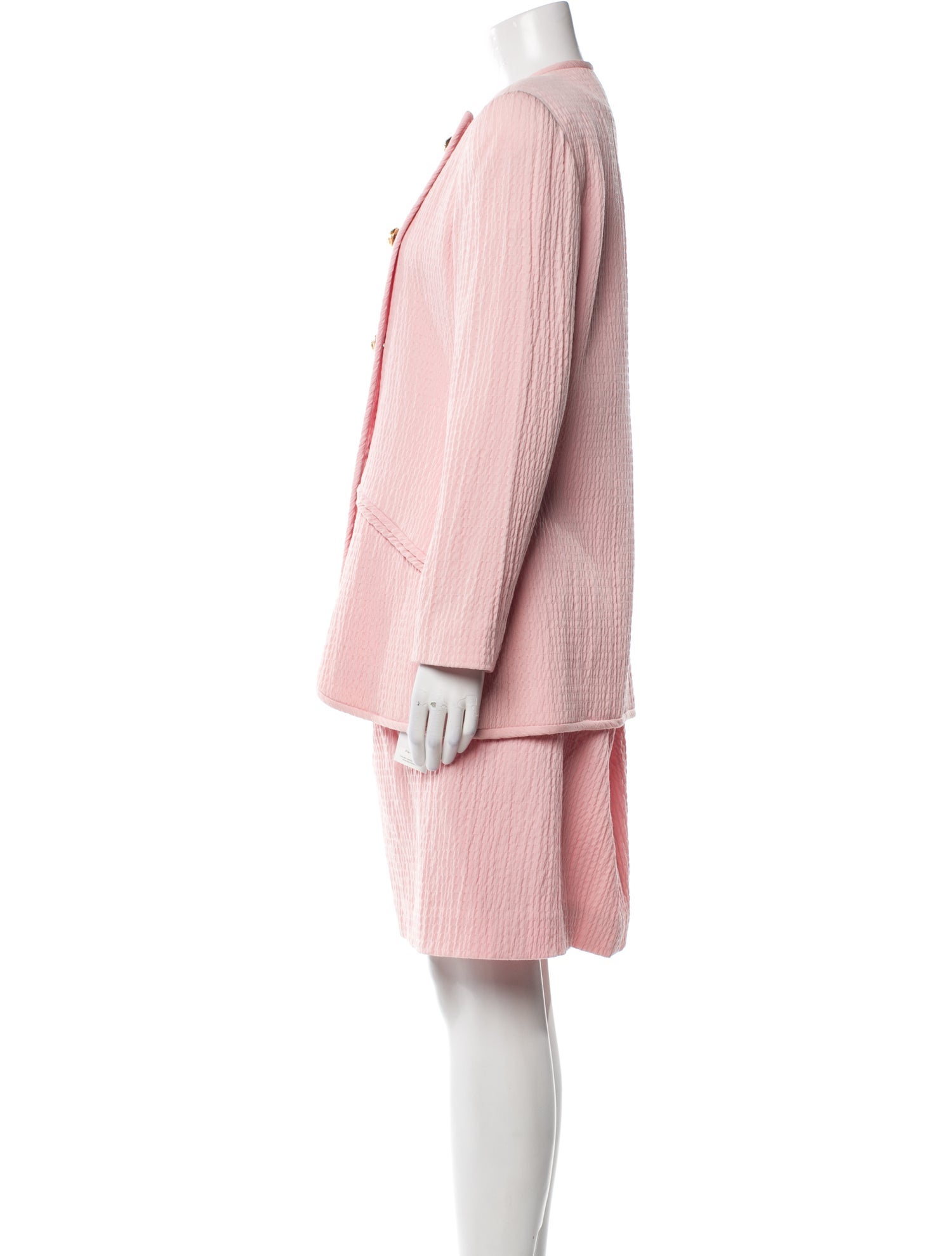 Neiman Marcus Virgin Wool Skirt Set