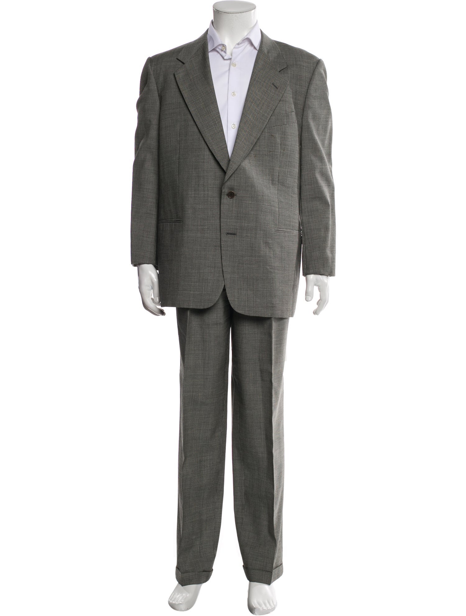 Neiman Marcus Virgin Wool Two-Piece Suit