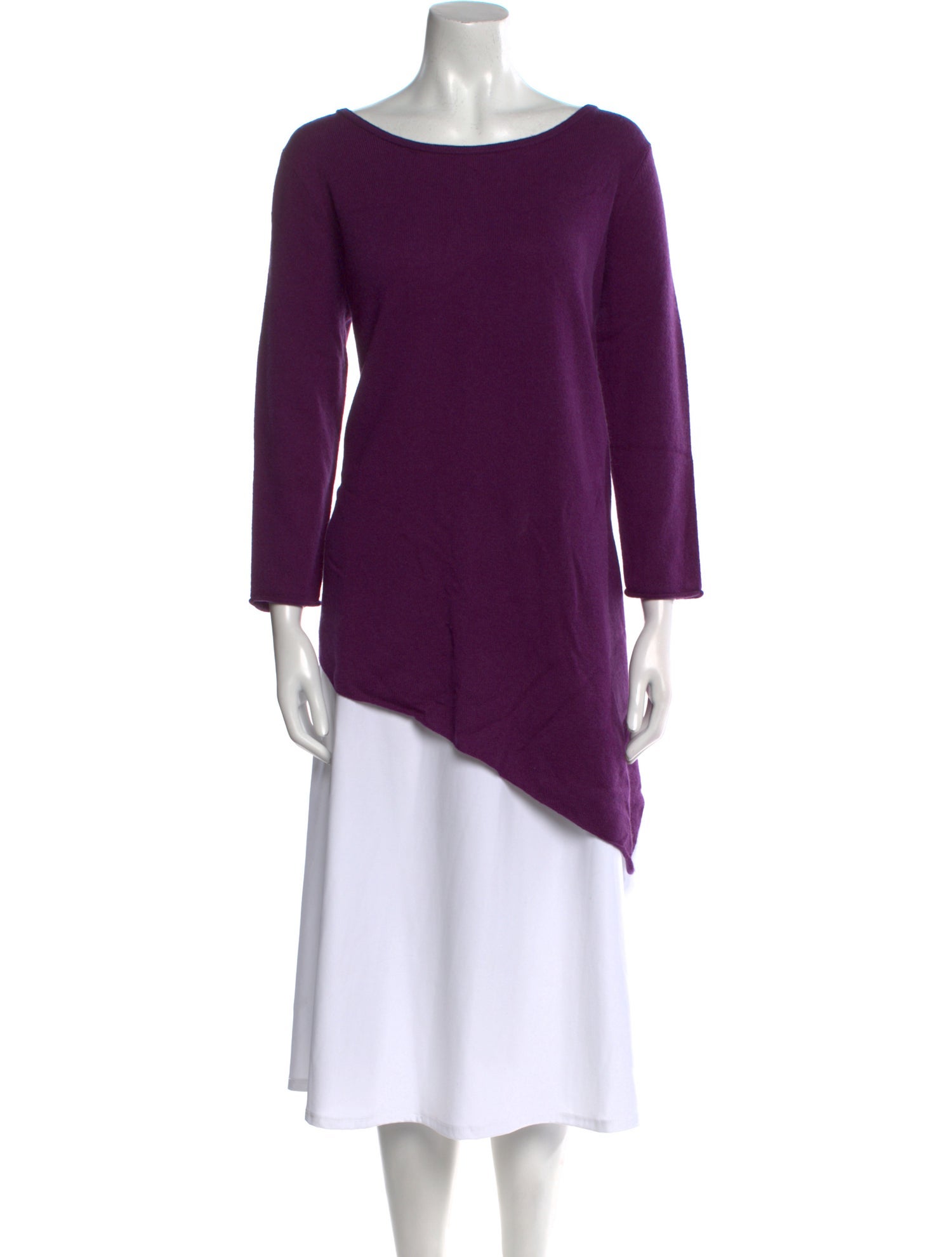 Neiman Marcus Cashmere Bateau Neckline Sweater w/ Tags