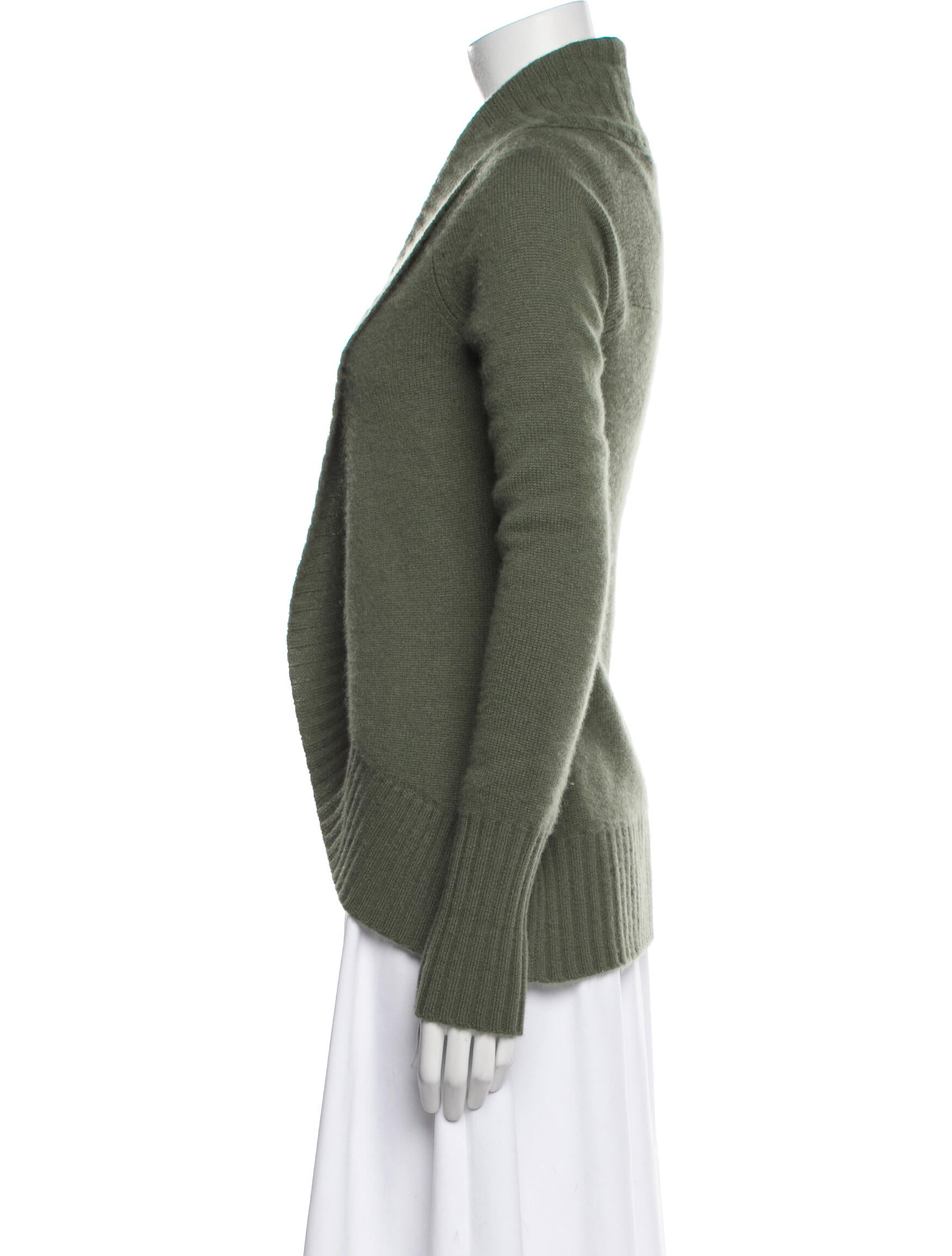 Neiman Marcus Cashmere Open Front Sweater