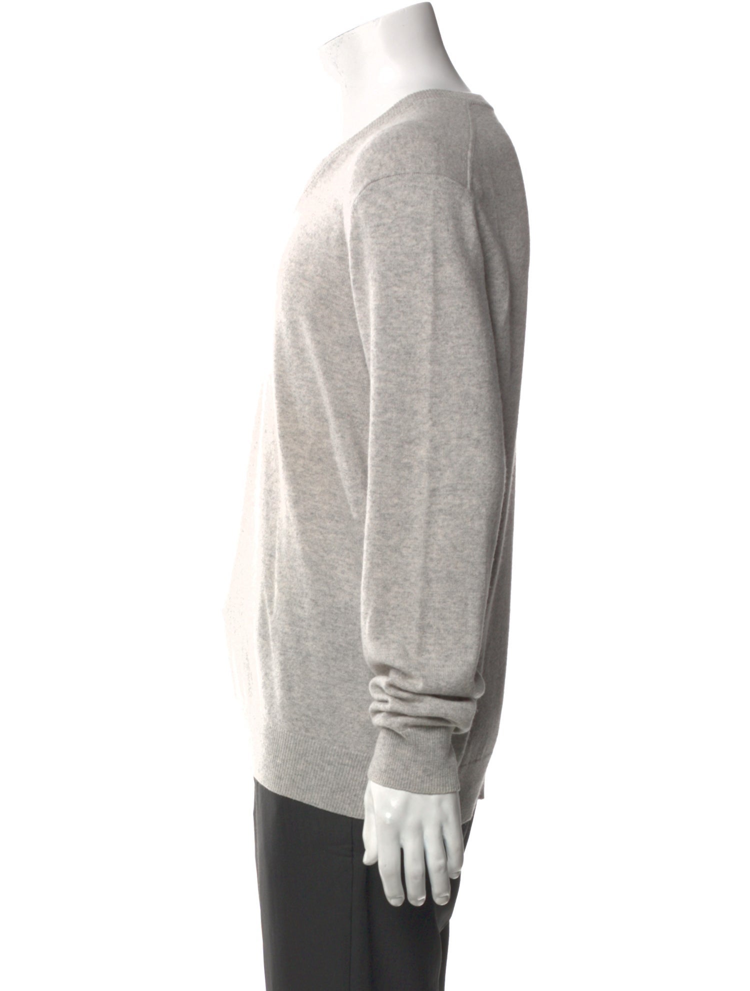 Neiman Marcus Cashmere V-Neck Pullover