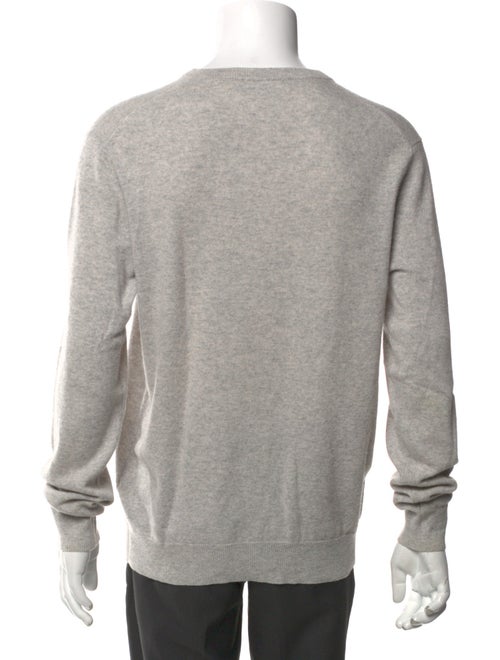 Neiman Marcus Cashmere V-Neck Pullover