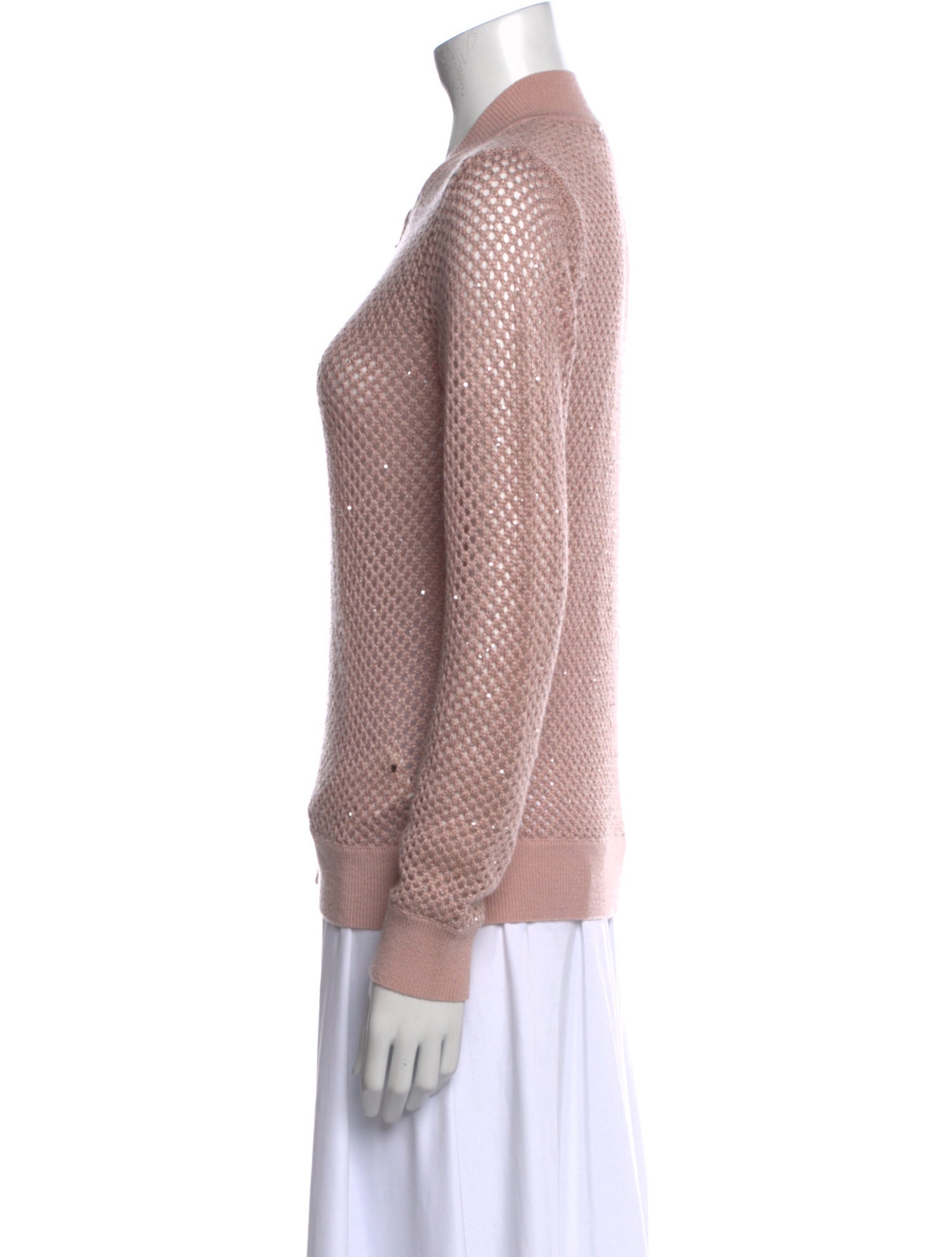Neiman Marcus Cashmere Crew Neck Sweater