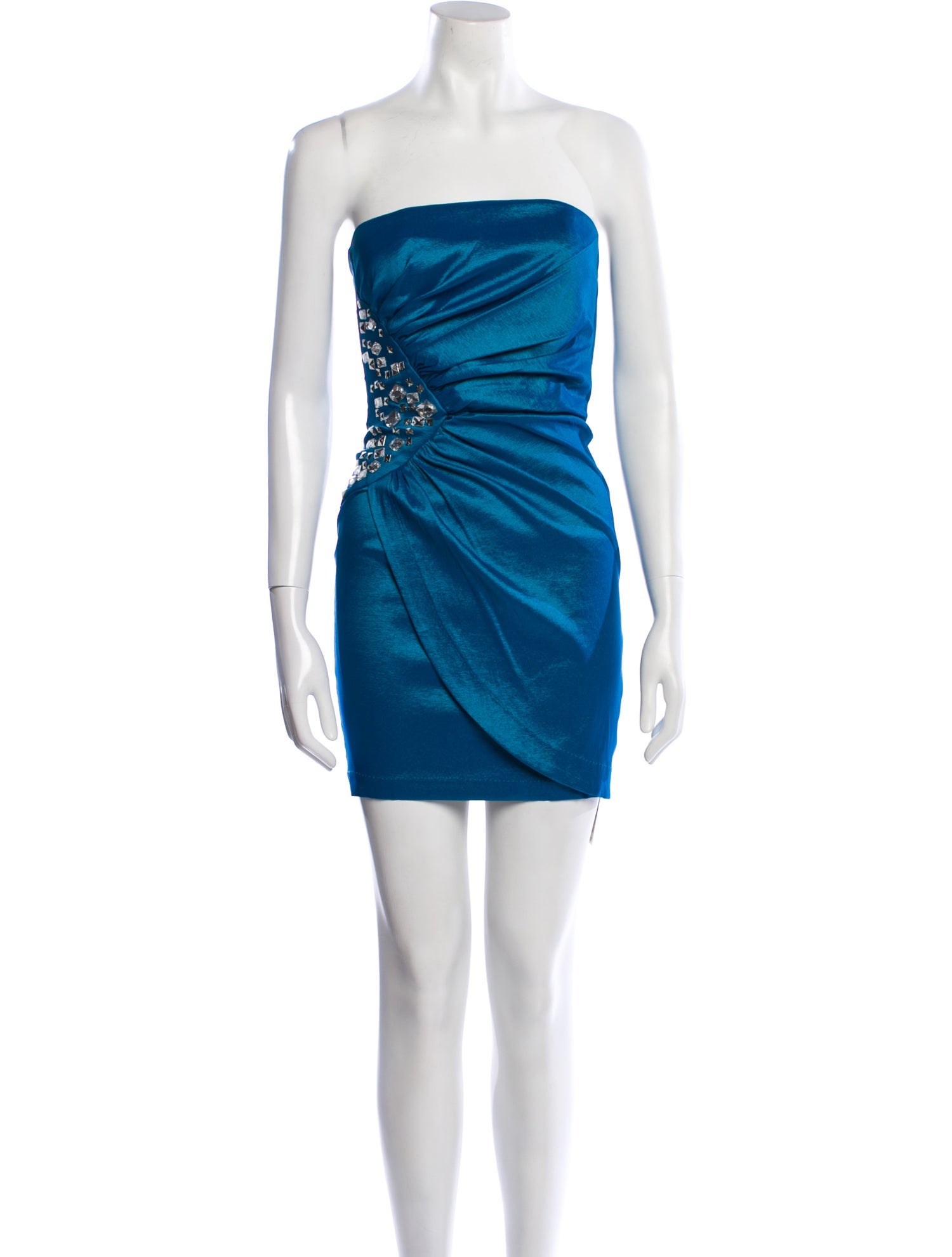 Neiman Marcus Strapless Mini Dress