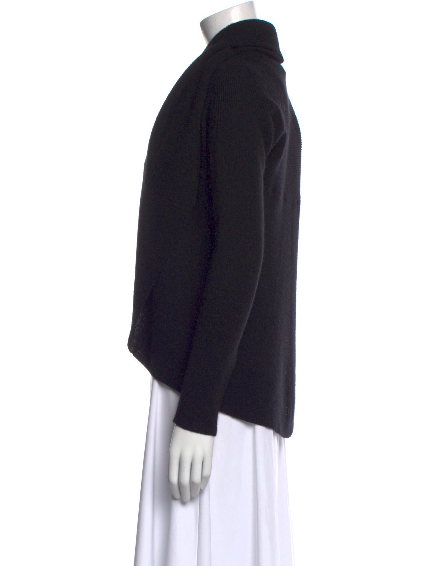 Neiman Marcus Cashmere Open Front Sweater