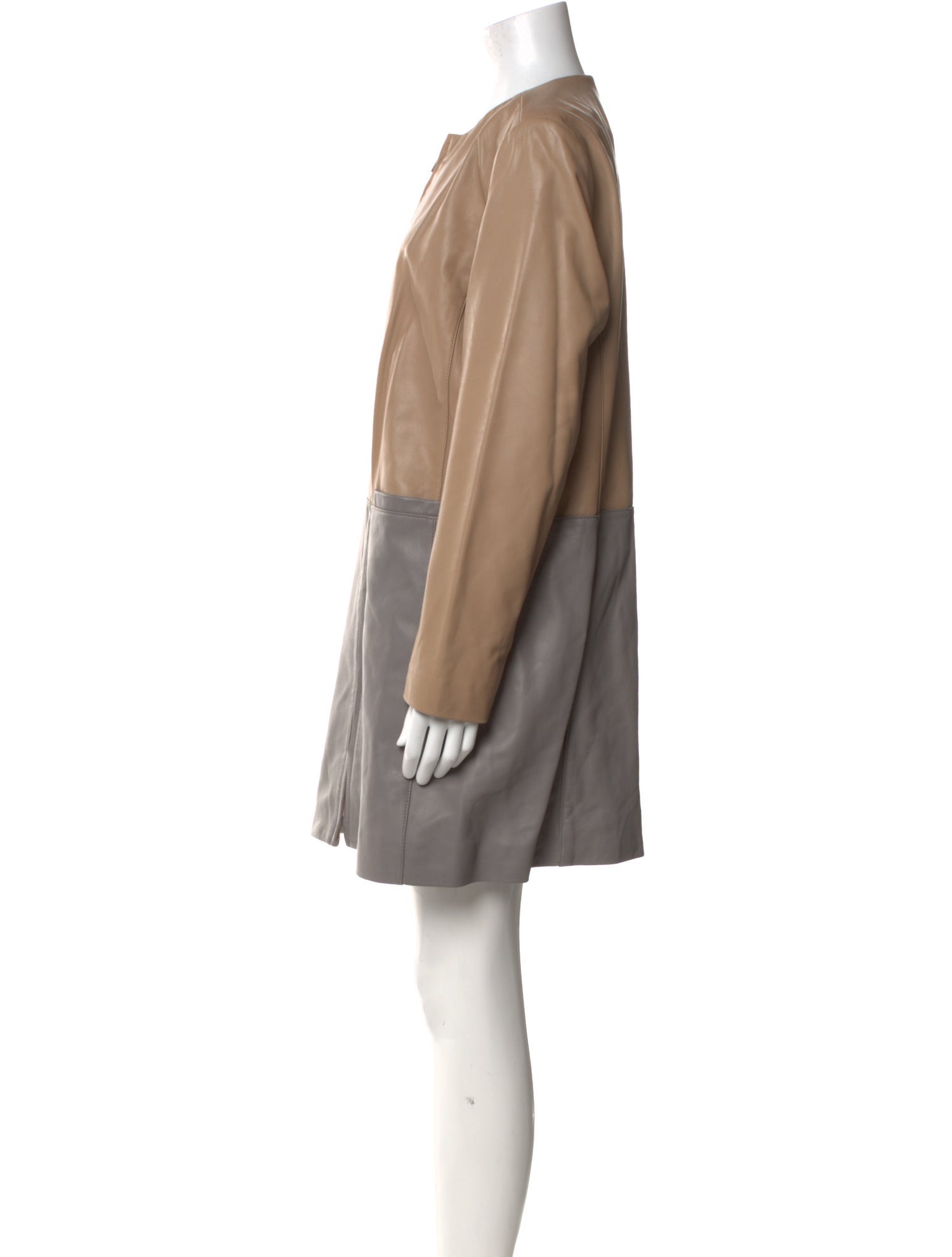 Neiman Marcus Leather Mini Dress