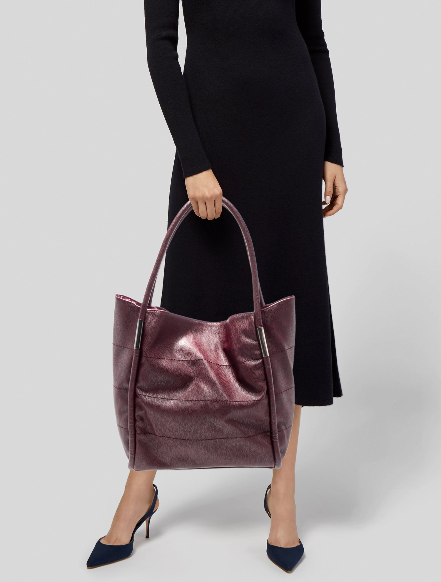 Neiman Marcus Leather Hobo