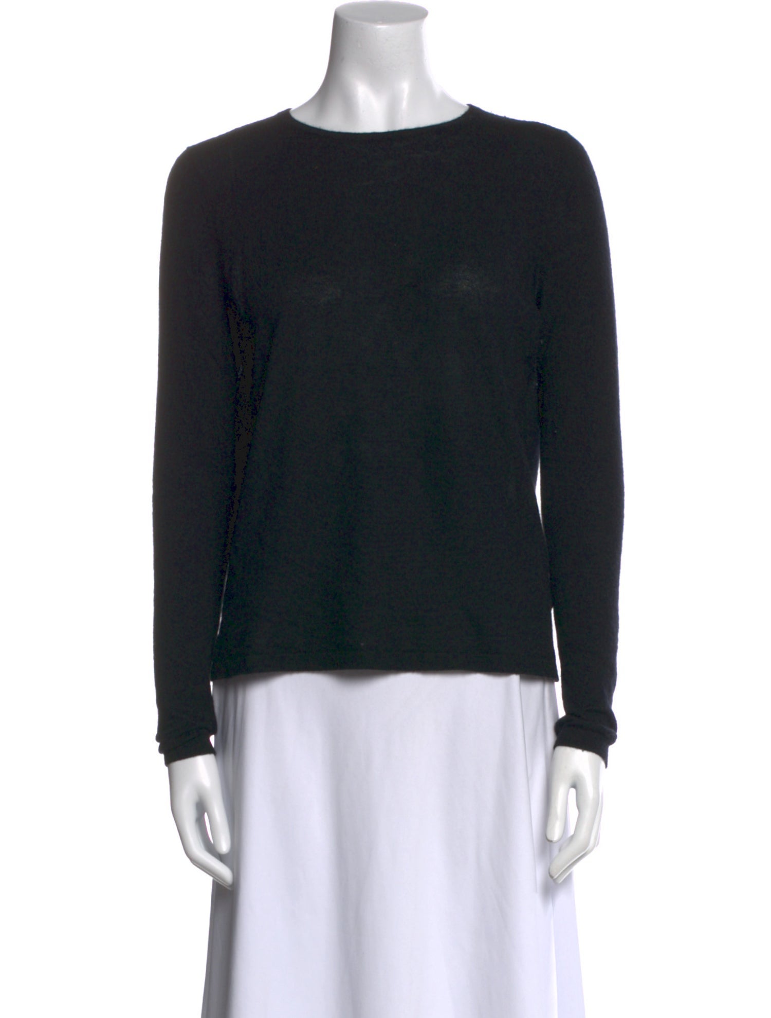 Neiman Marcus Cashmere Crew Neck Sweater