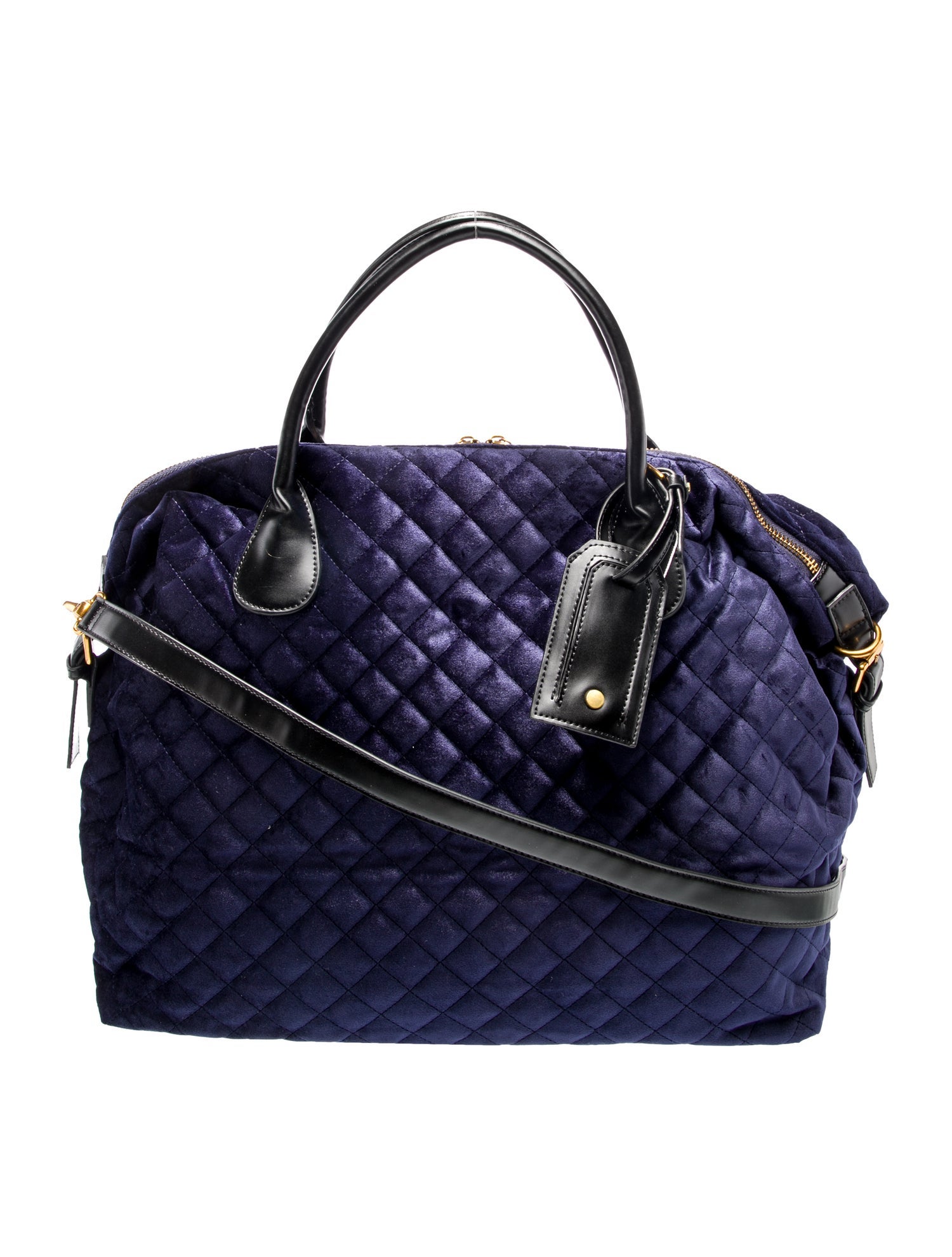 Neiman Marcus Velvet Weekender Bag w/ Tags