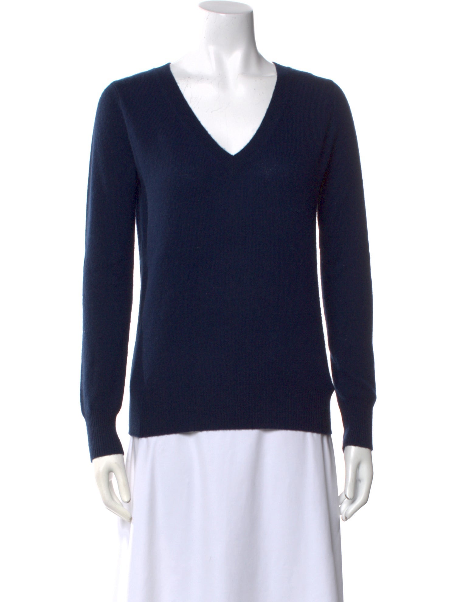 Neiman Marcus Cashmere V-Neck Sweater