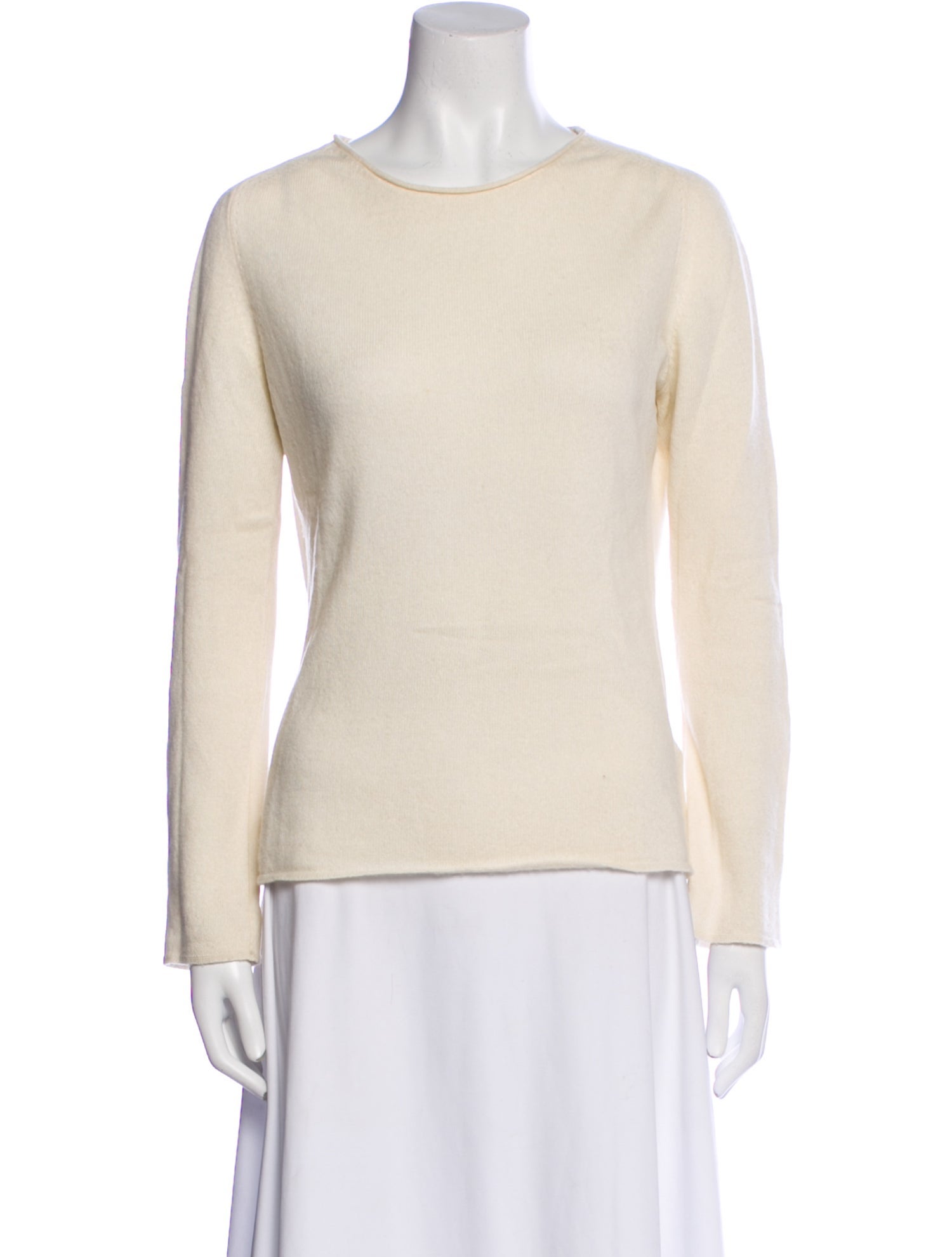 Neiman Marcus Cashmere Crew Neck Sweater