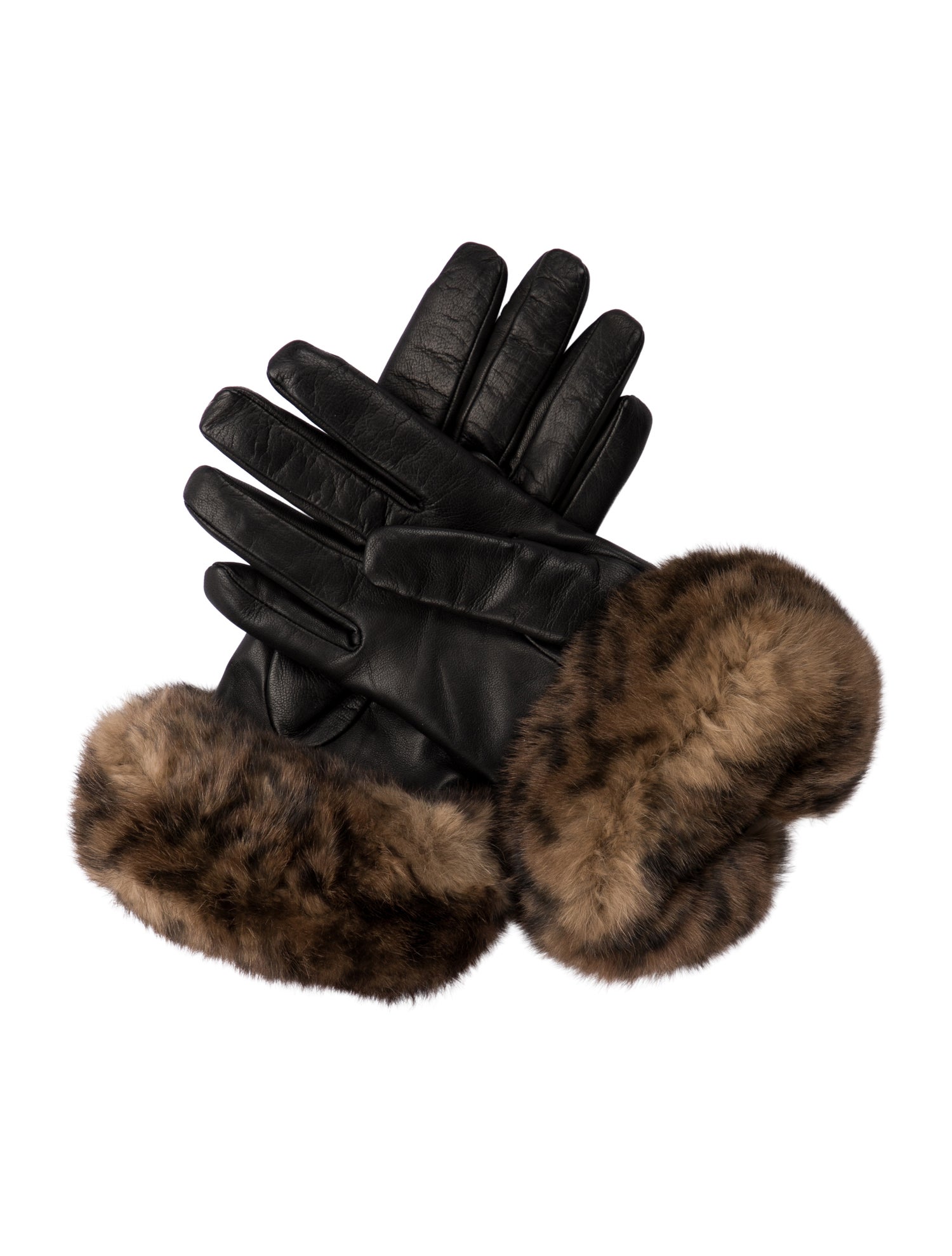 Neiman Marcus winter leather gloves