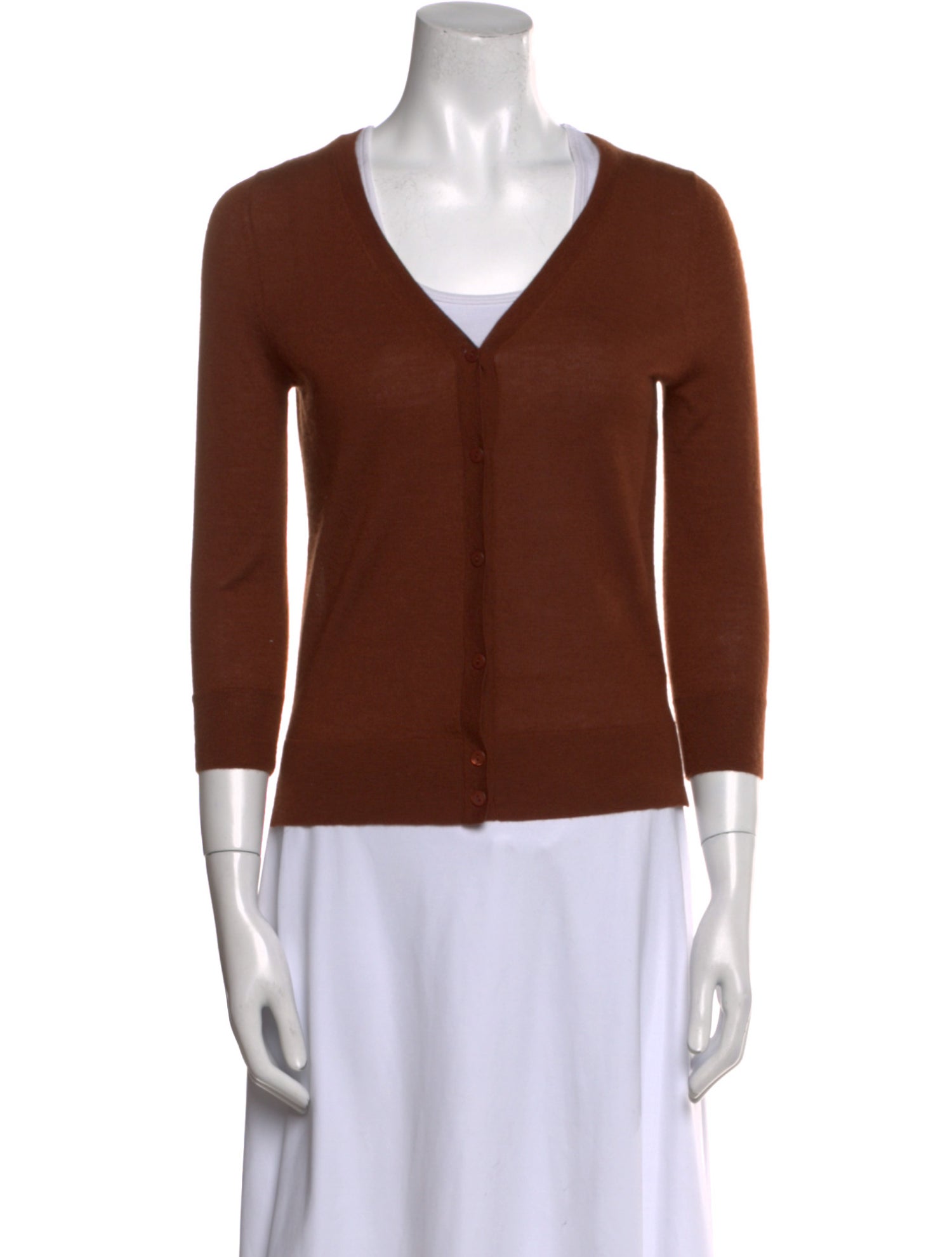 Neiman Marcus Cashmere V-Neck Sweater
