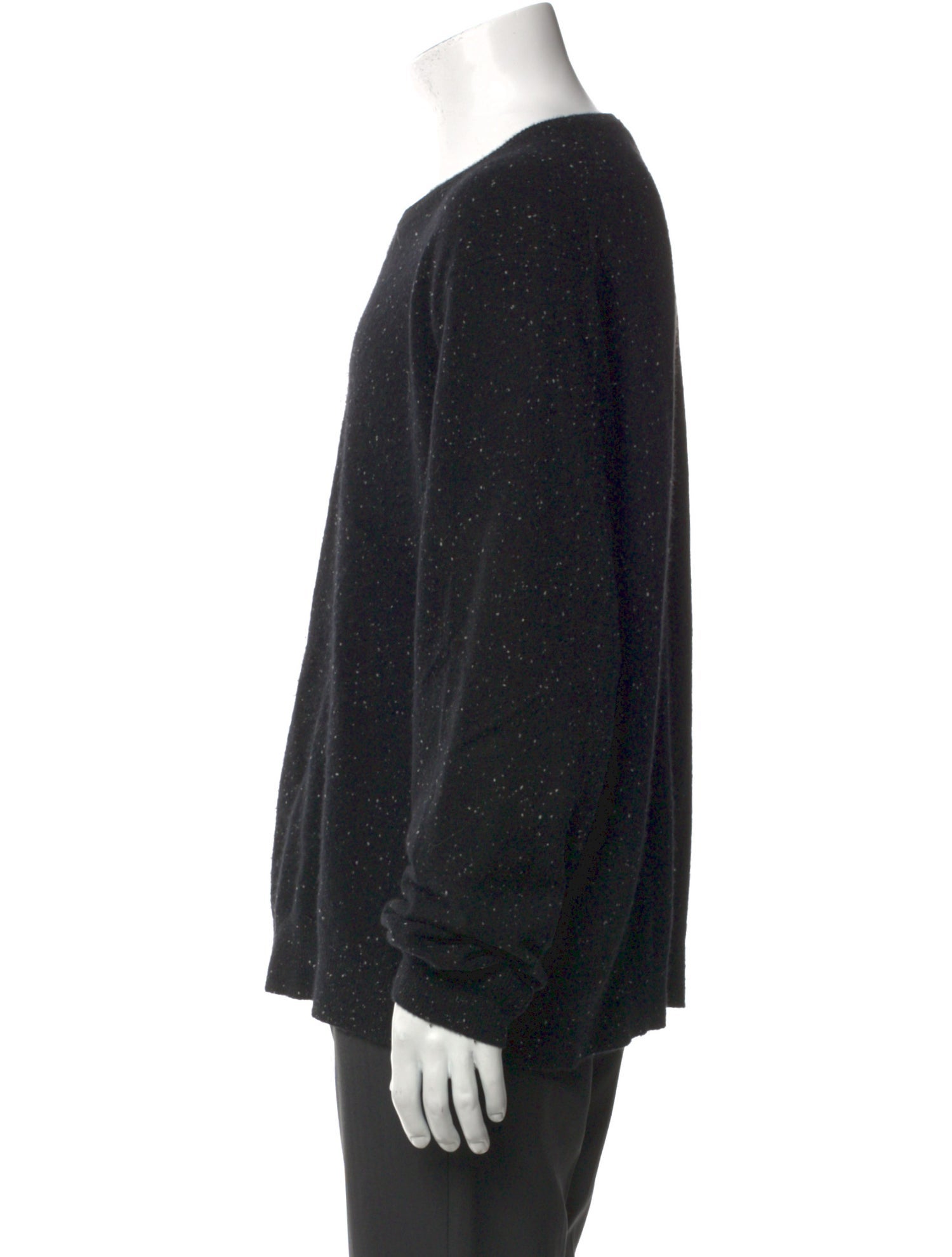 Neiman Marcus Cashmere Printed Pullover