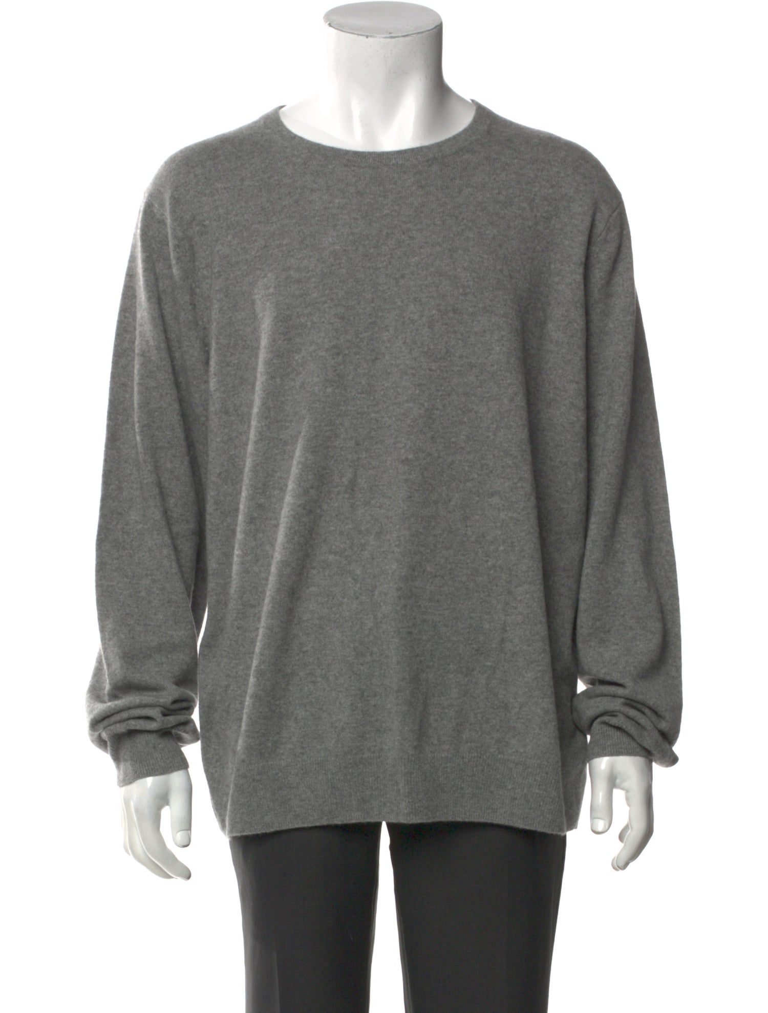 Neiman Marcus Cashmere Crew Neck Pullover