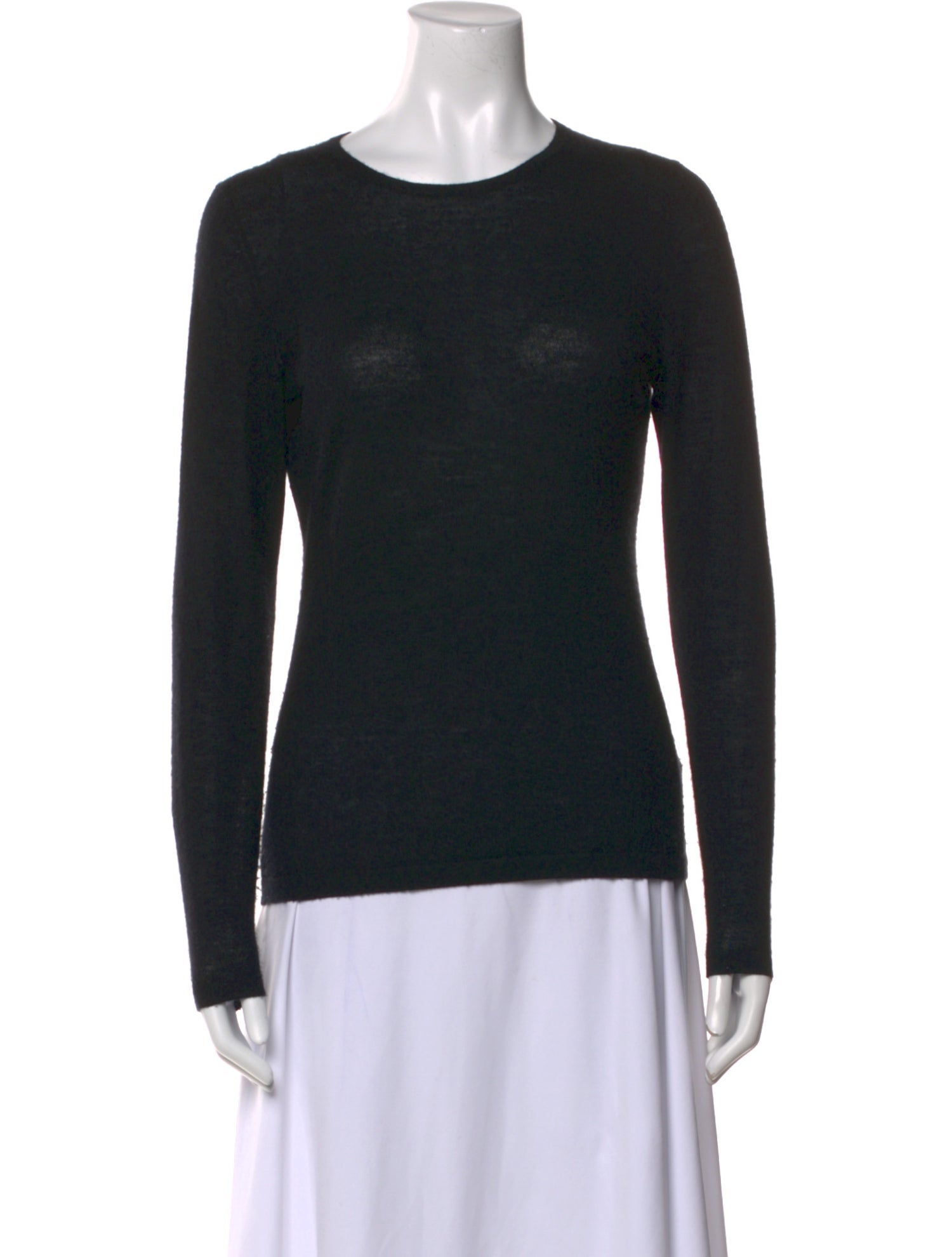 Neiman Marcus Cashmere Crew Neck Sweater