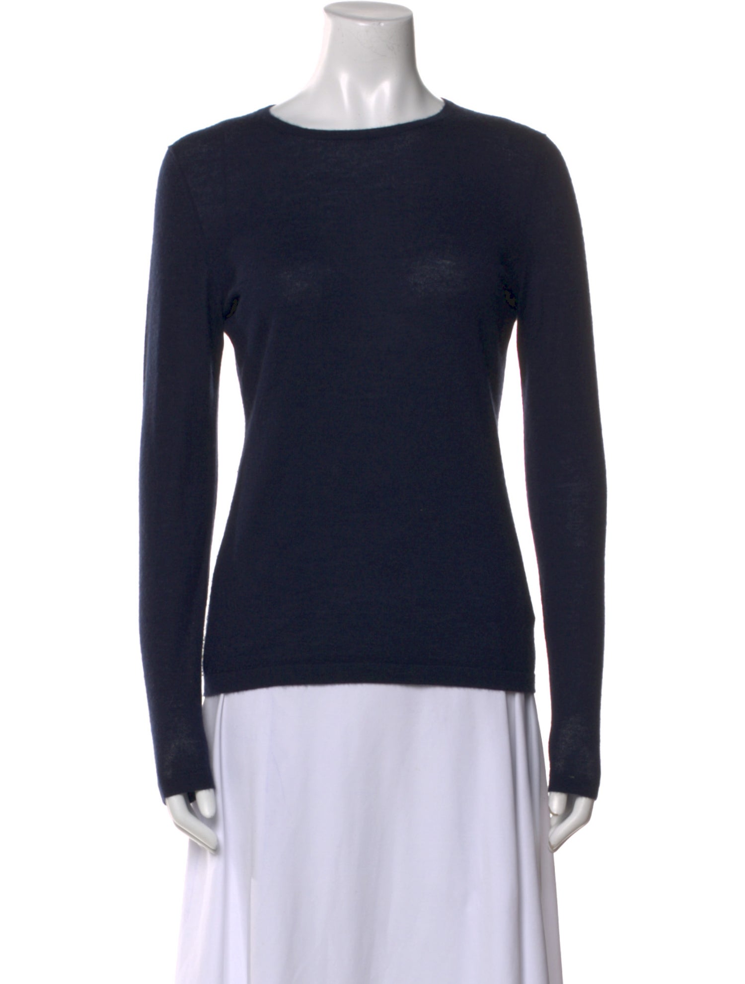 Neiman Marcus Cashmere Crew Neck Sweater