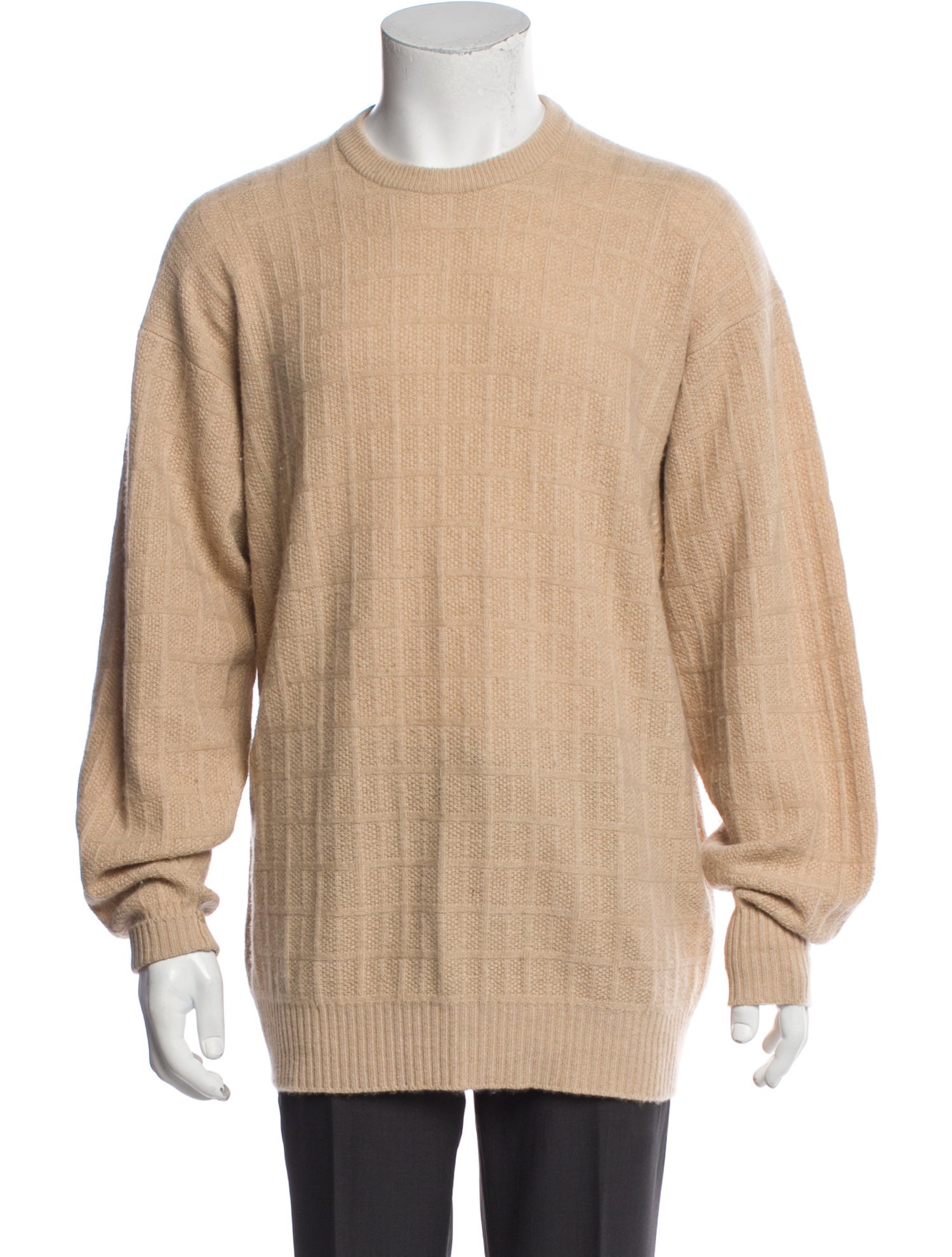 Neiman Marcus Cashmere Crew Neck Pullover