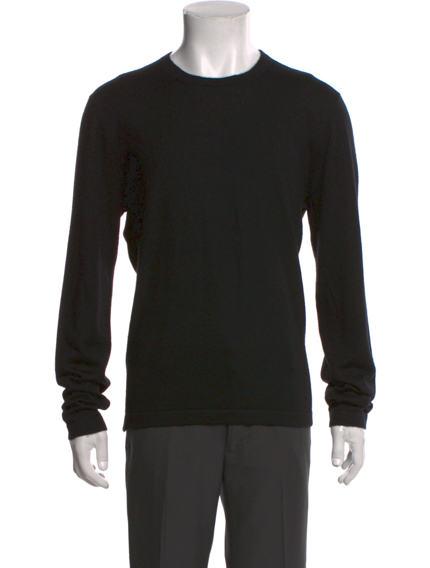 Neiman Marcus Cashmere Crew Neck Pullover