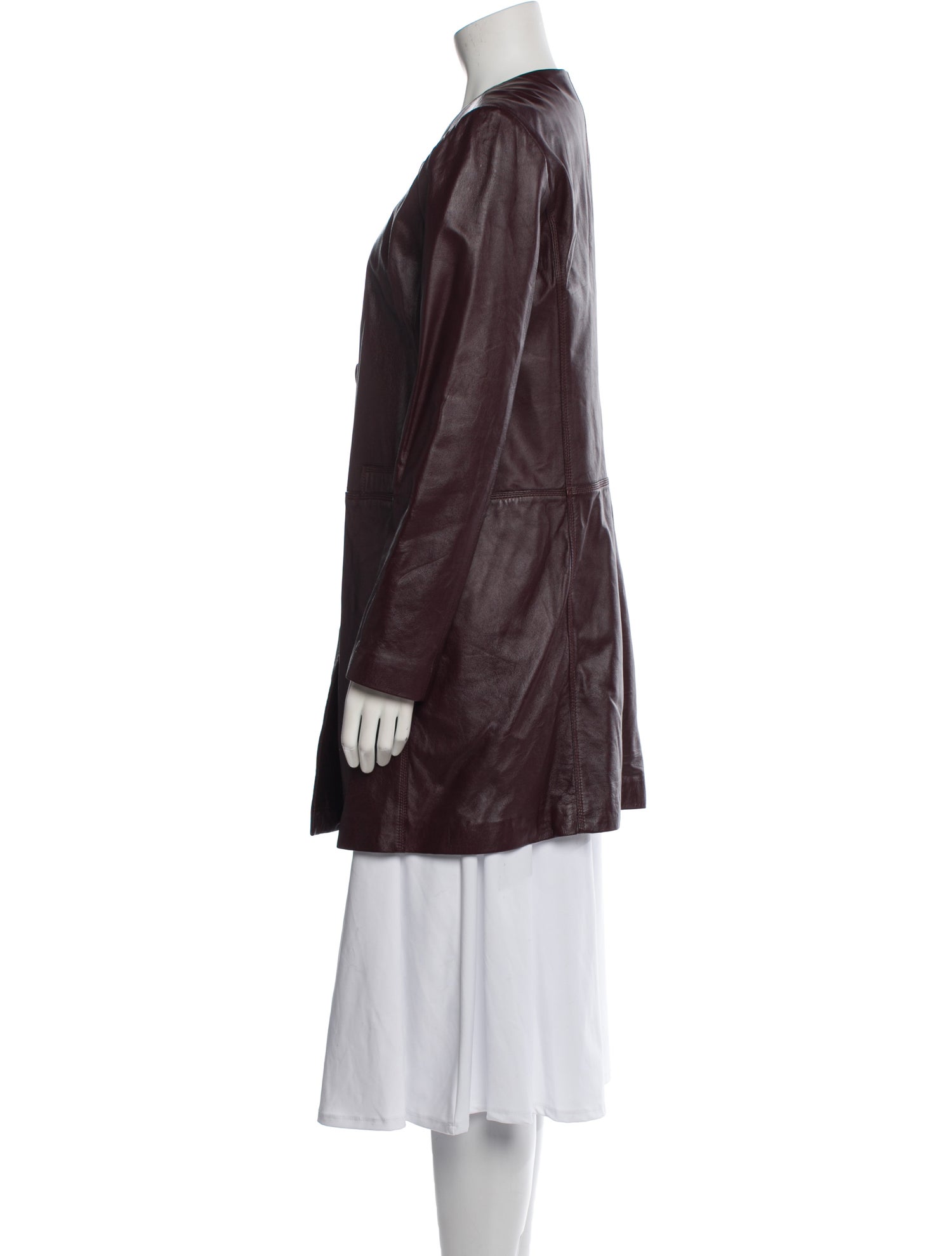 Neiman Marcus Leather Evening Jacket