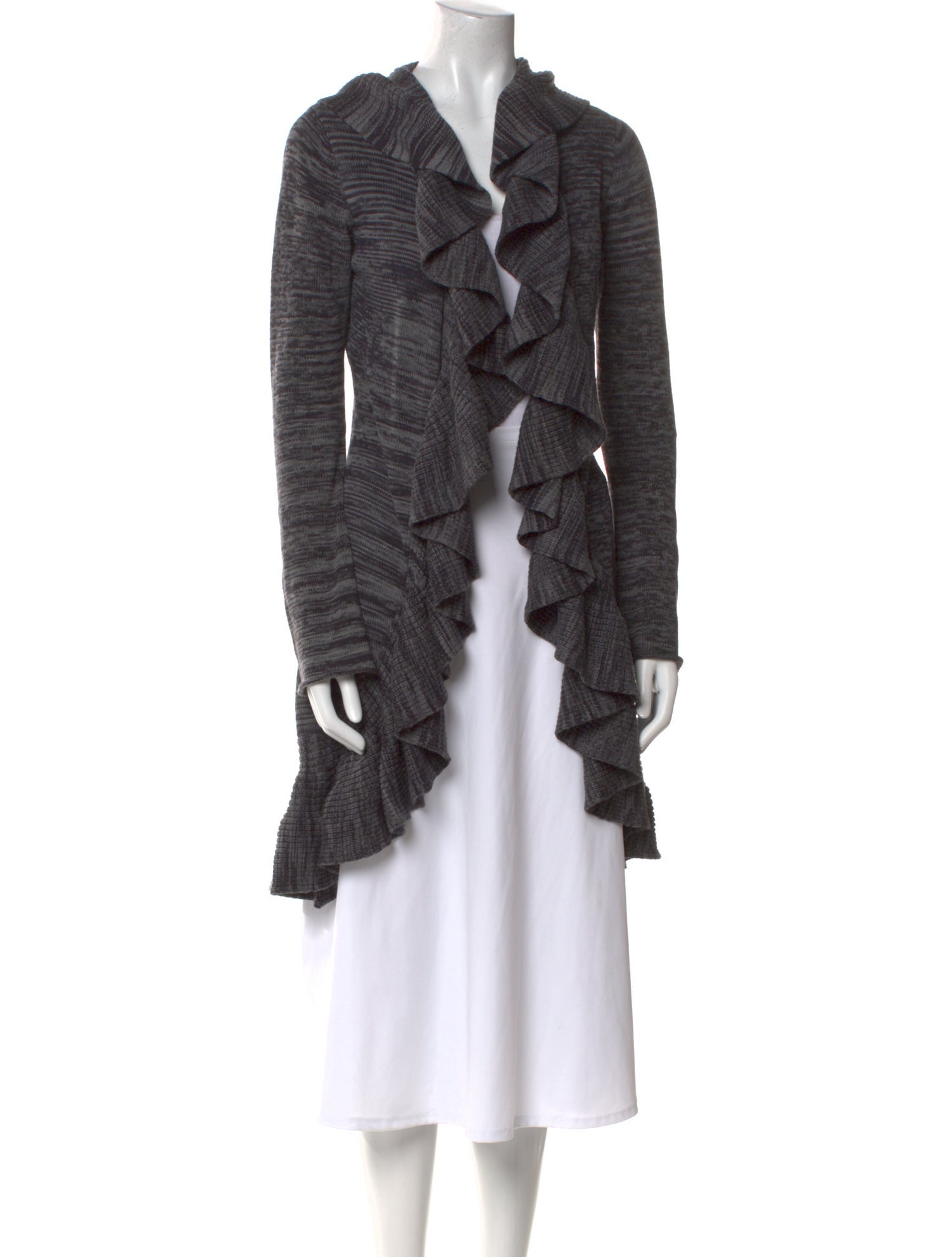 Neiman Marcus Open Front Sweater