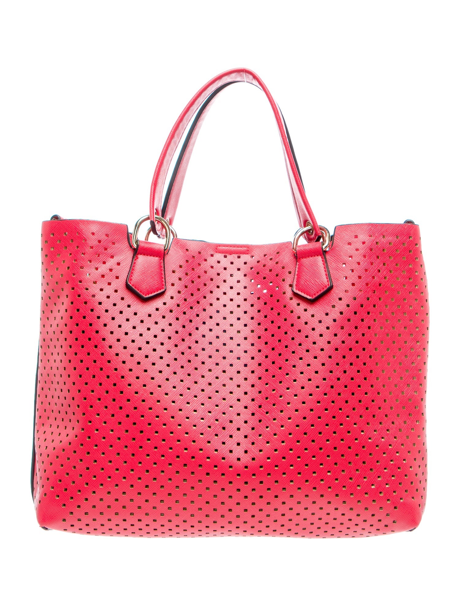 Neiman Marcus Leather Top Handle Bag