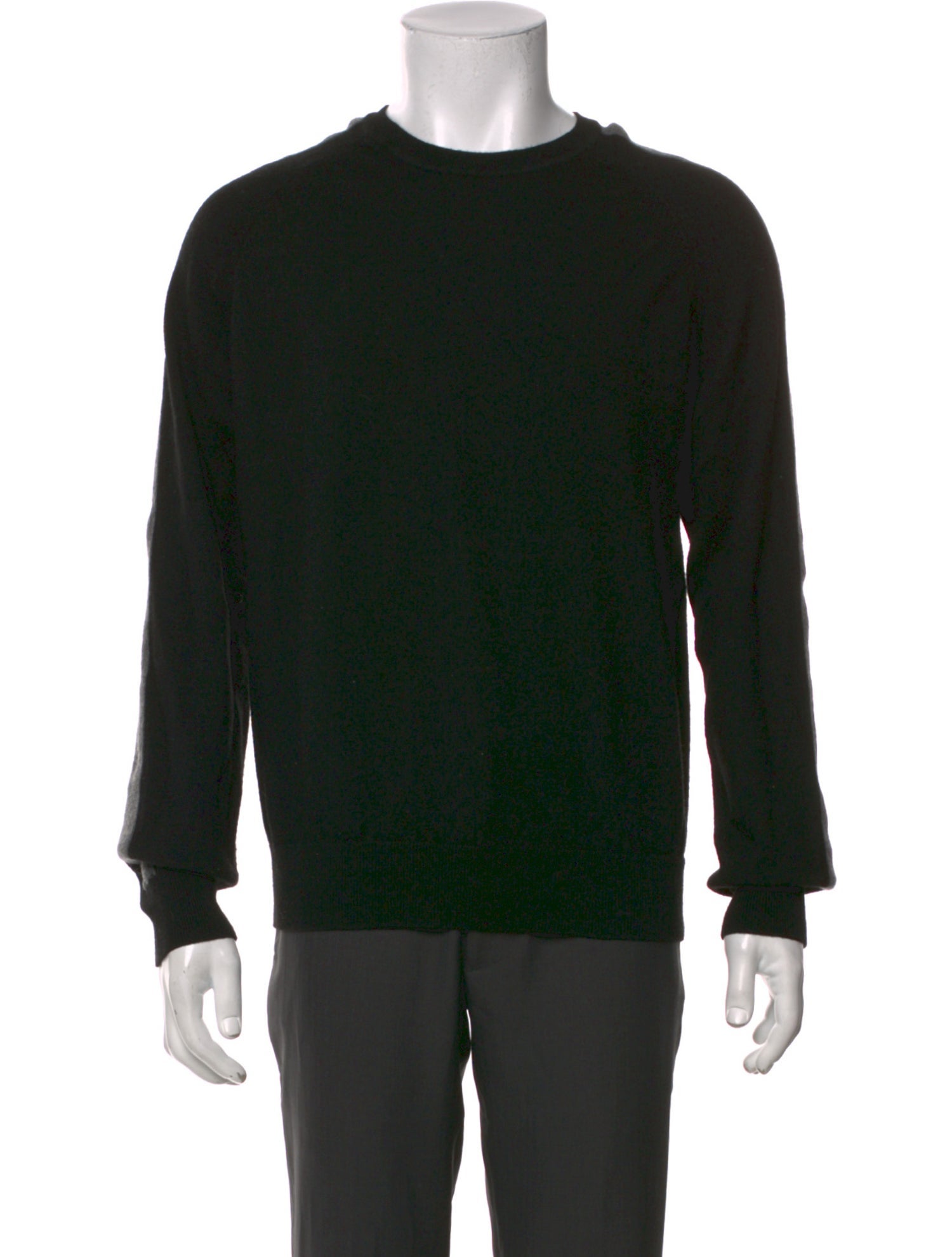 Neiman Marcus Merino Wool Colorblock Pattern Pullover