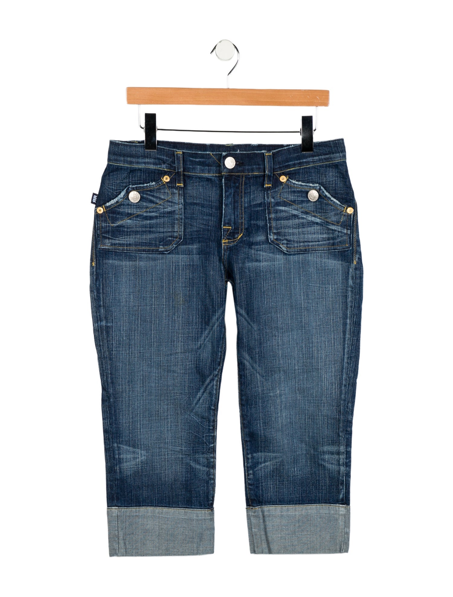 Neiman Marcus Mid-Rise Straight Leg Jeans