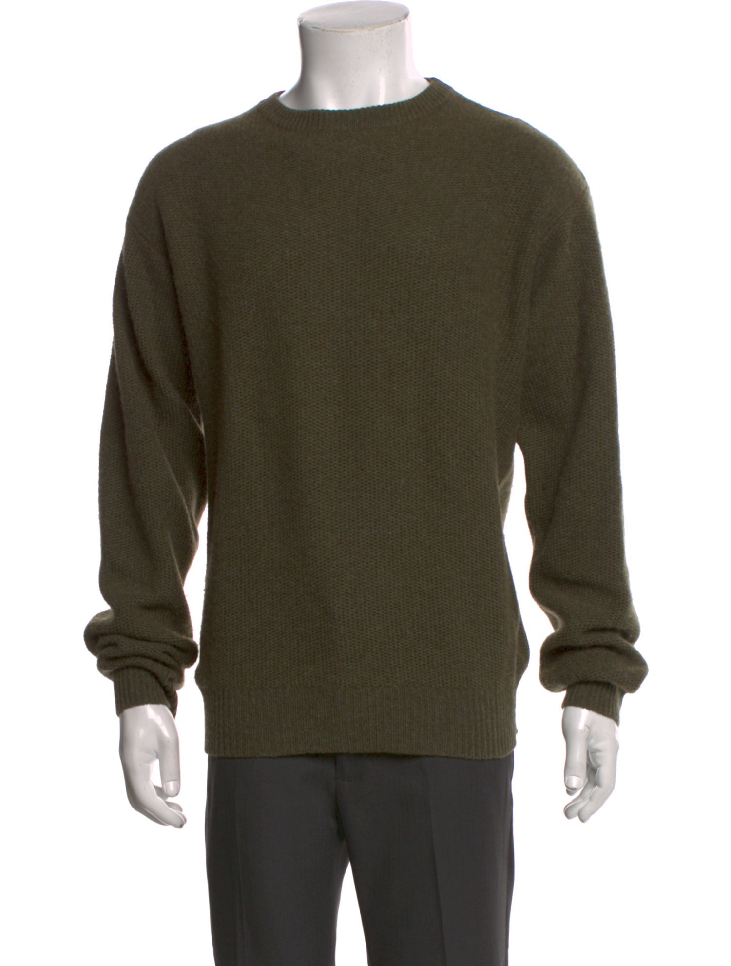 Neiman Marcus Cashmere Crew Neck Pullover