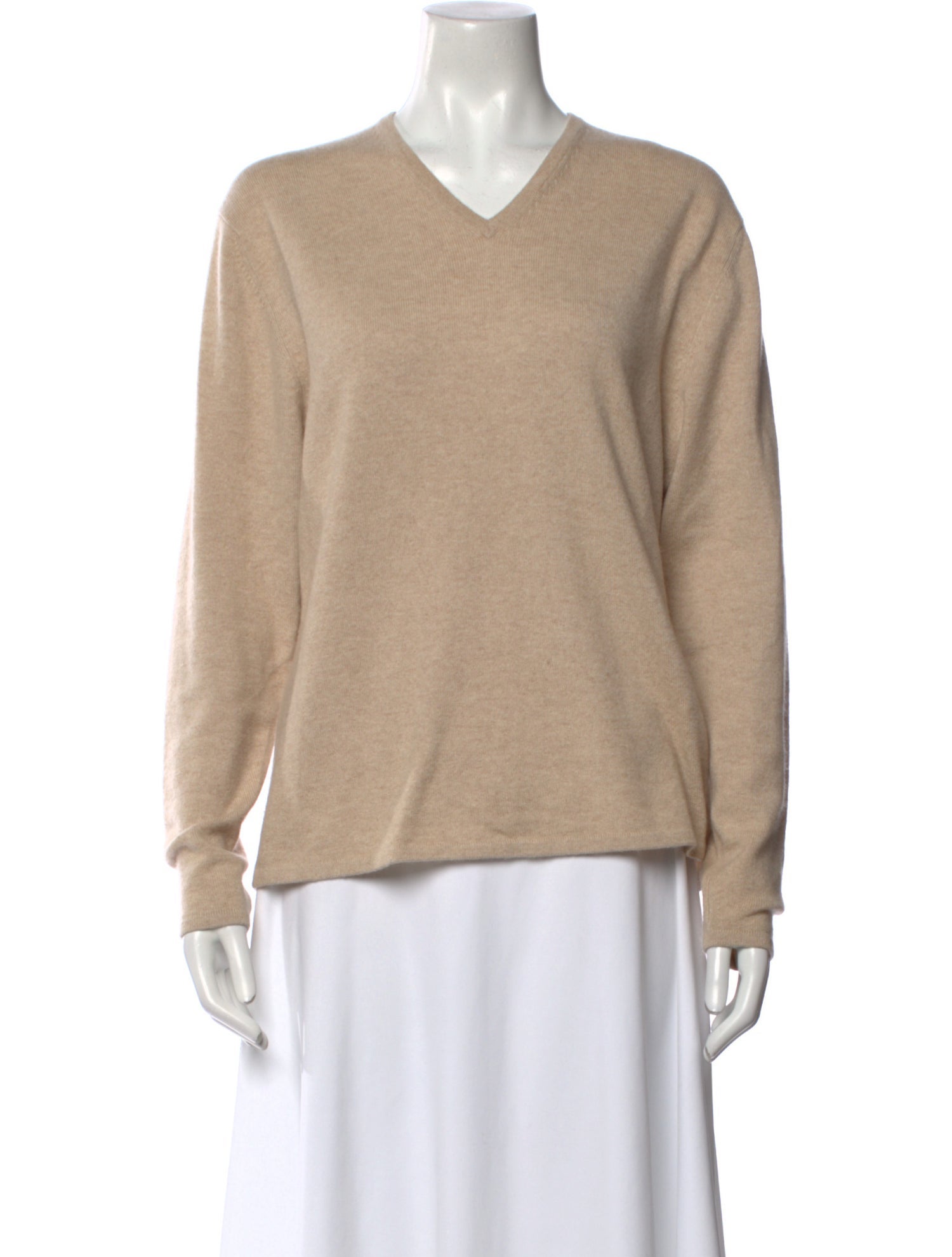 Neiman Marcus Cashmere V-Neck Sweater