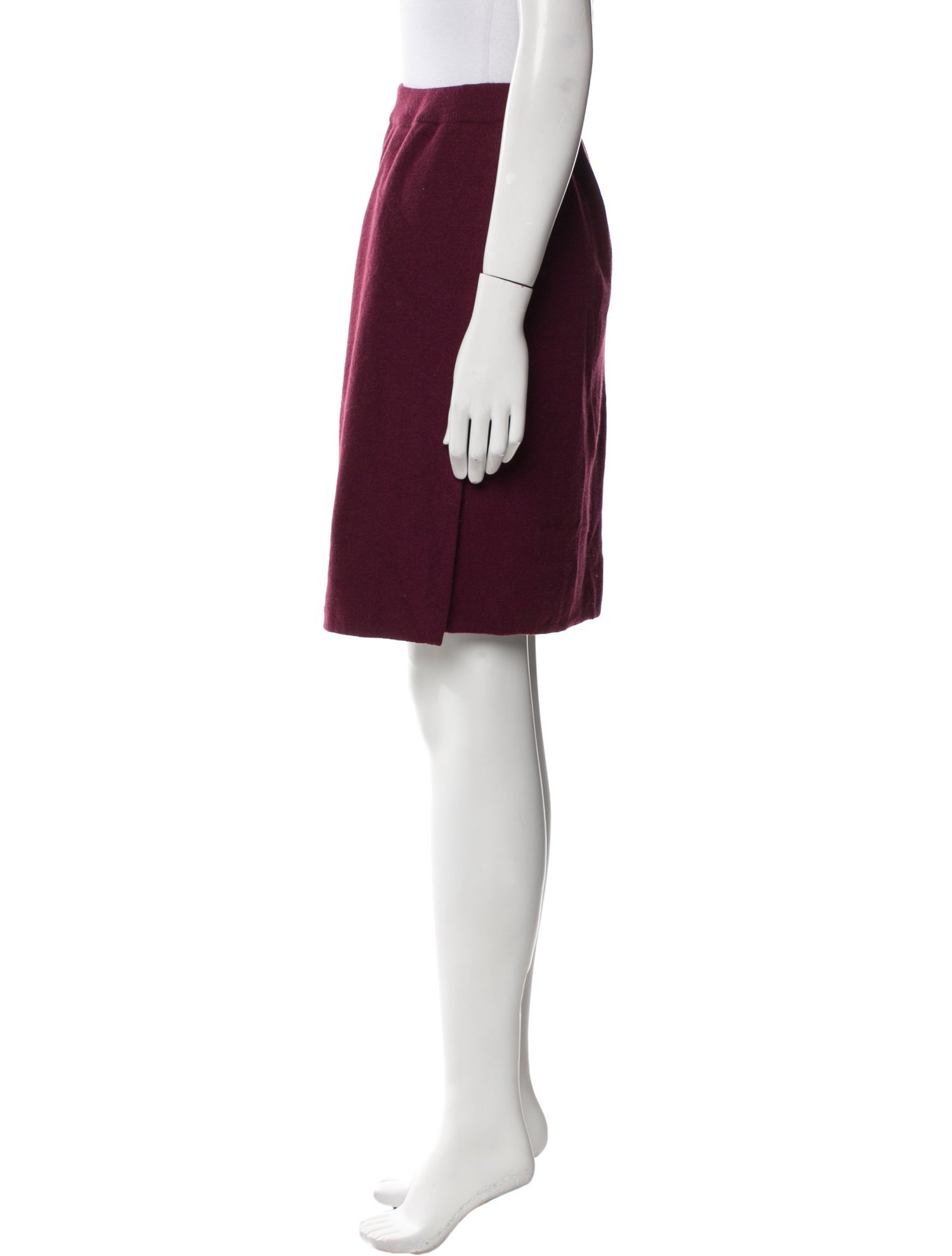 Neiman Marcus Cashmere Knee-Length Skirt
