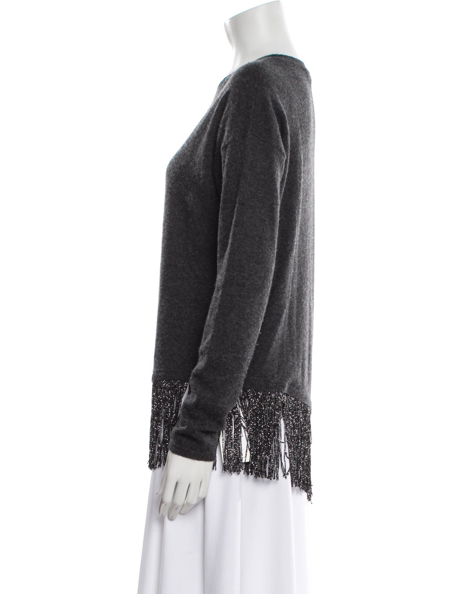 Neiman Marcus Cashmere Scoop Neck Sweater