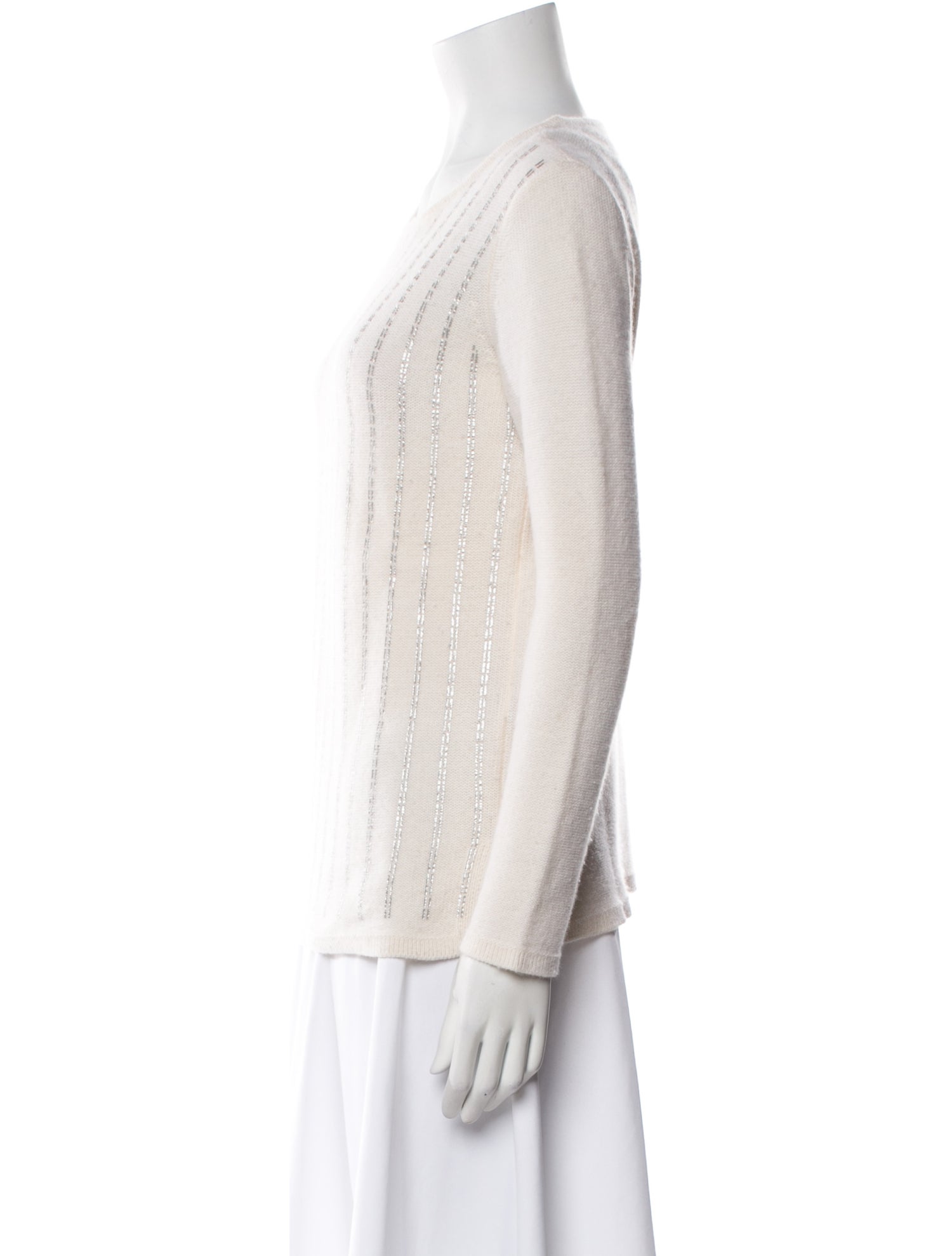 Neiman Marcus Cashmere Scoop Neck Sweater