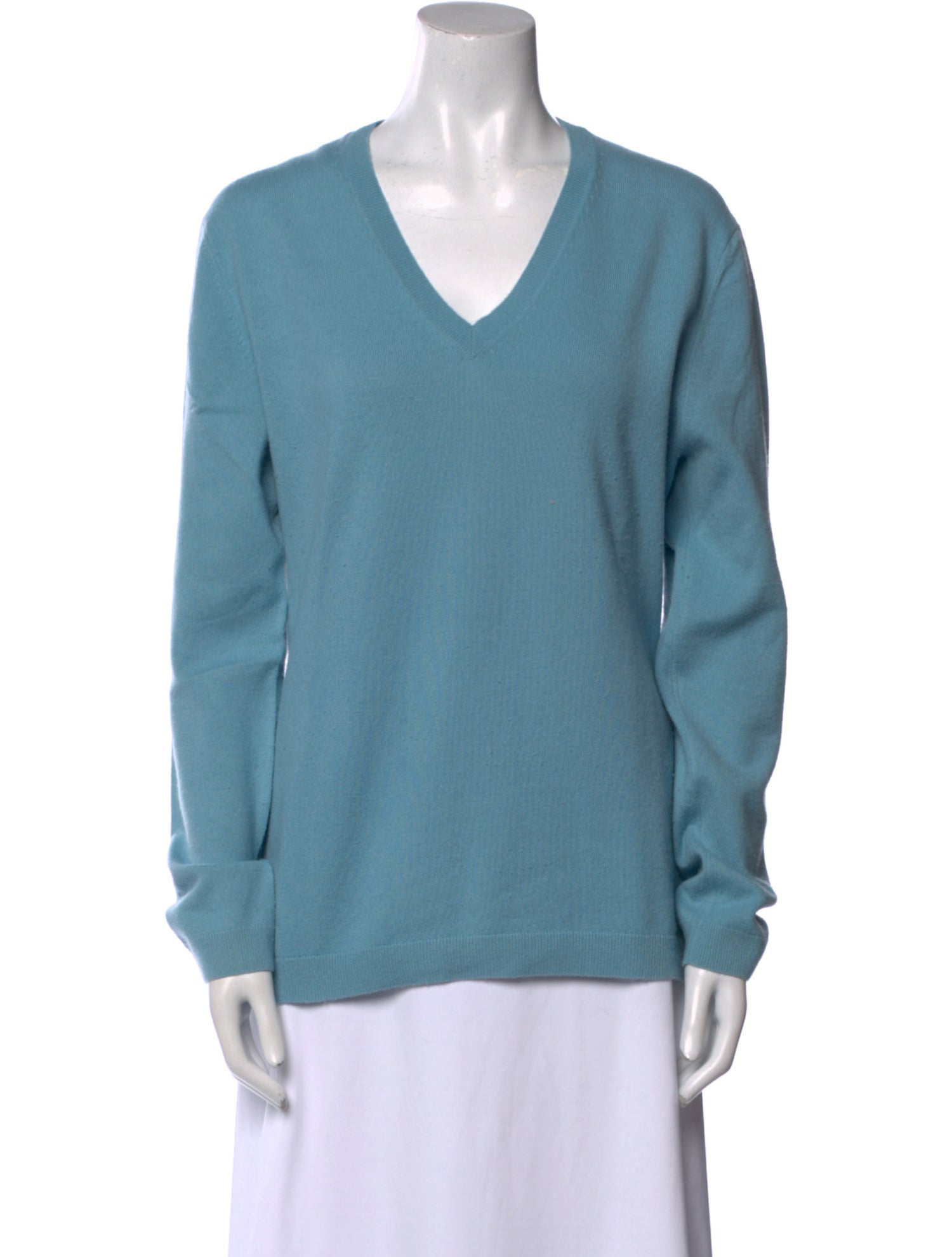 Neiman Marcus Cashmere V-Neck Sweater