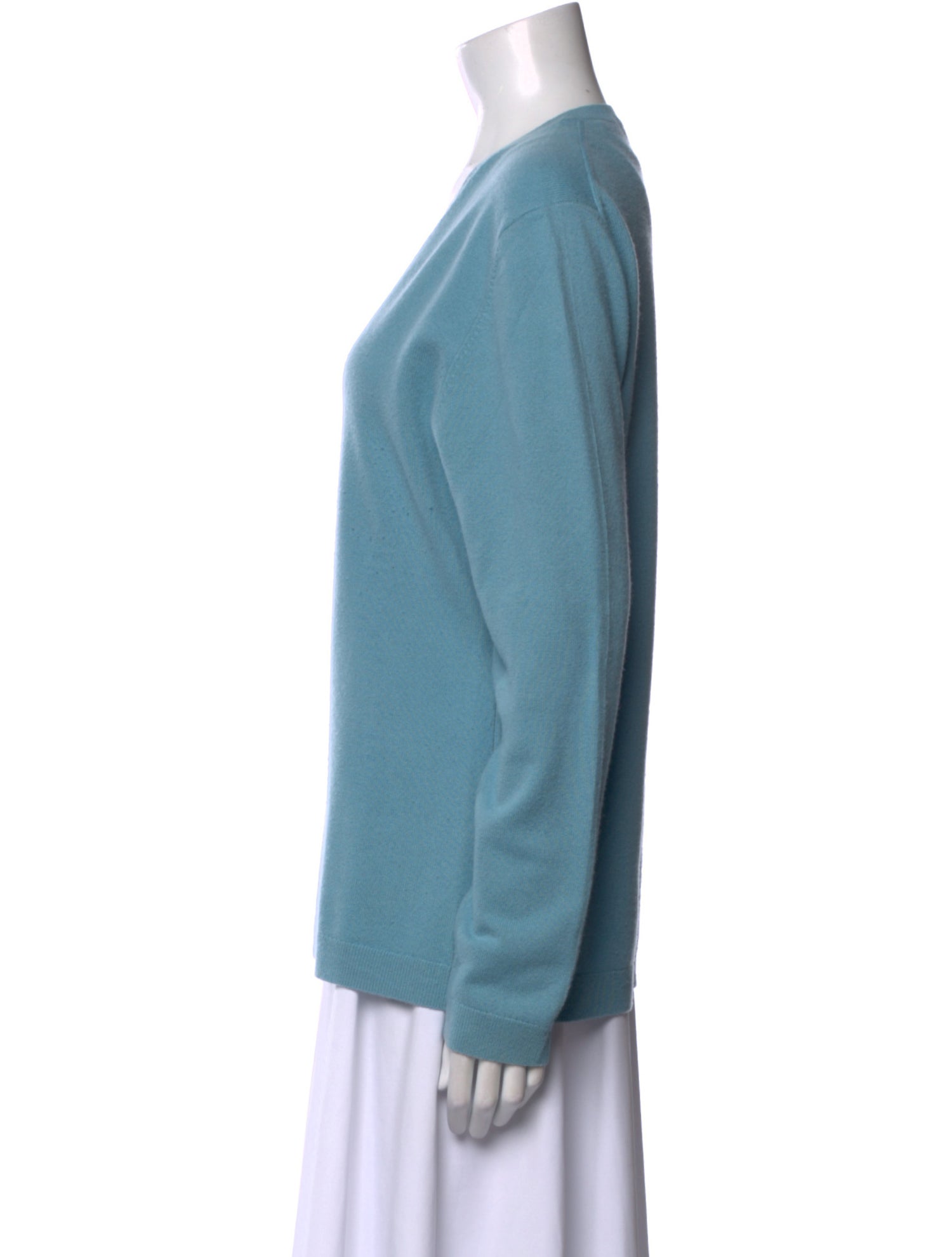 Neiman Marcus Cashmere V-Neck Sweater