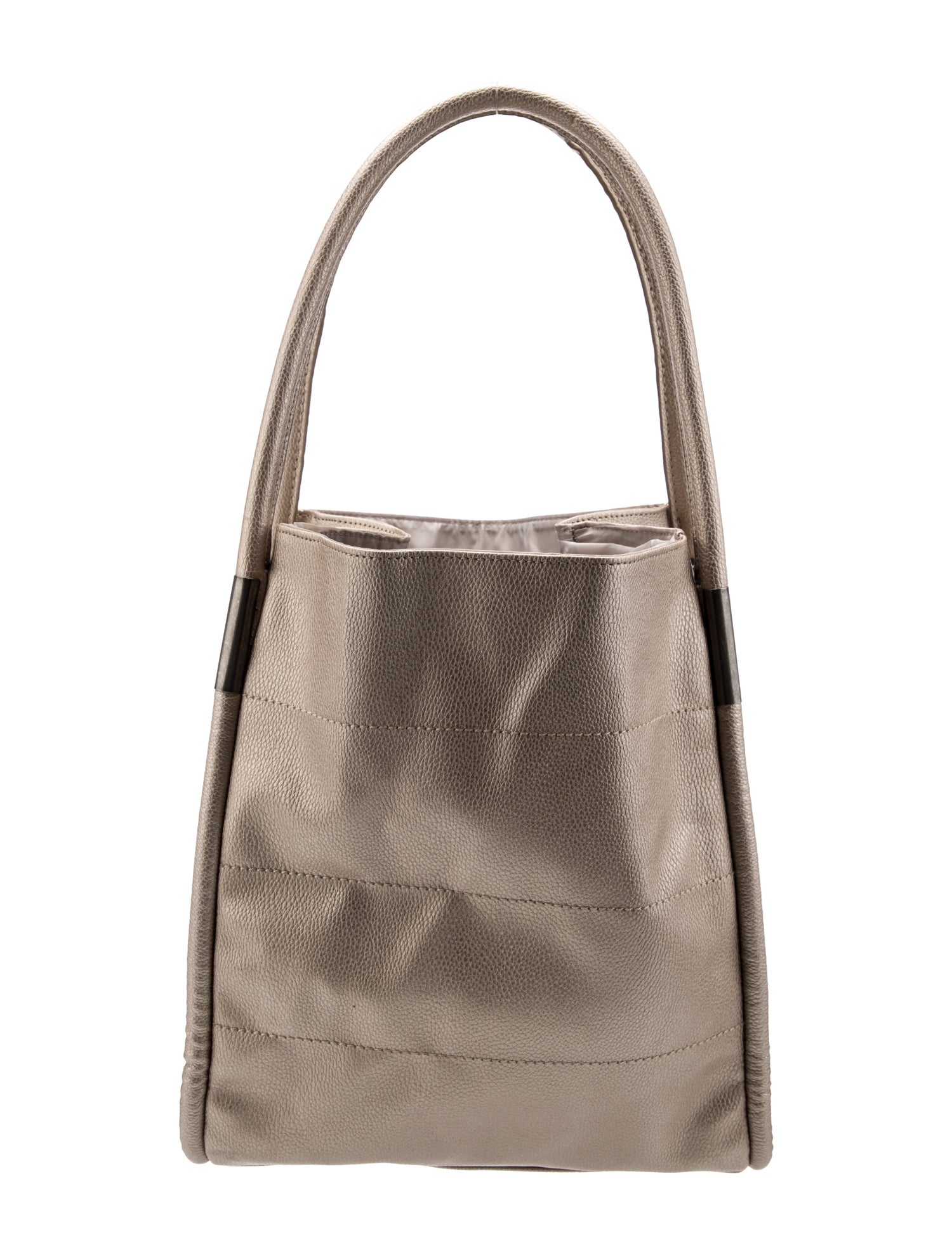 Neiman Marcus Leather Bucket Bag
